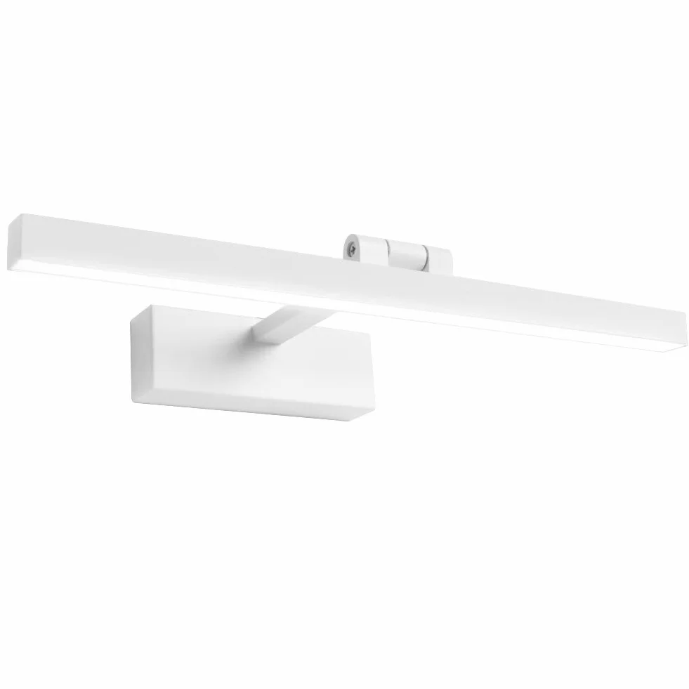 Klighten Lampada a Specchio a LED Bagno 12W 585lm Lampada Armadio Specchio Applique da Parete Moderna Illuminazione da Bagno Bianco Neutro 5500K IP44