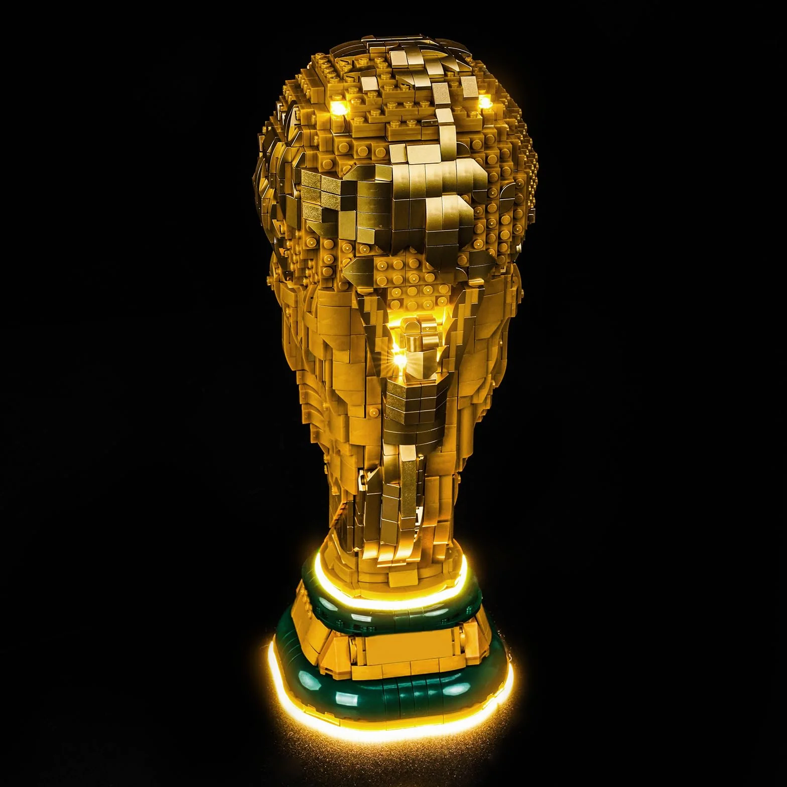 Set di luci a LED compatibile con Lego FIFA World Cup Official Trophy 43020 (non un modello), set di illuminazione decorativa compatibile con Lego 43020 FIFA World Cup Official Trophy