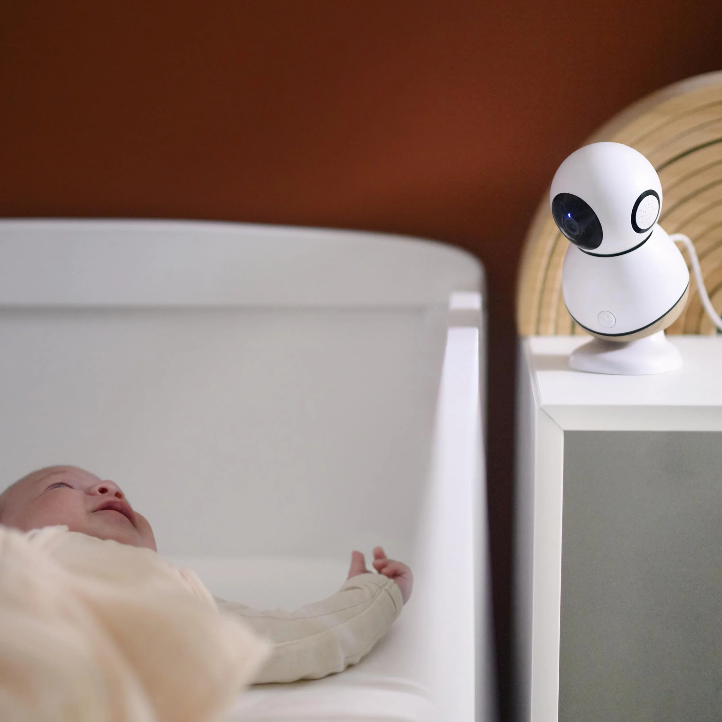 Maxi-Cosi See Pro Video Baby Monitor WiFi HD, Visione Notturna, Rilevamento Movimento, Termometro Igrometro