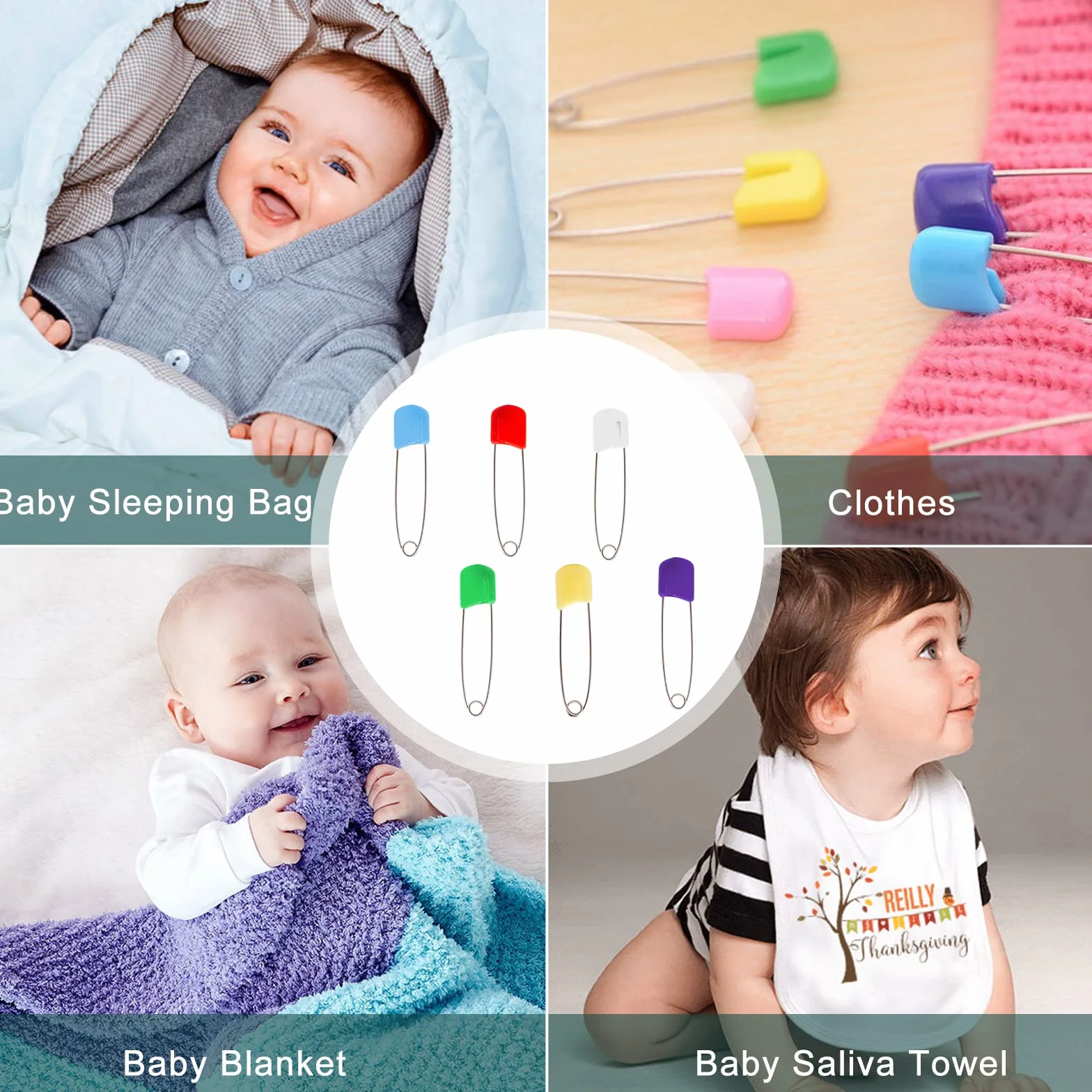 BabyMini spille da balia a prova di bambini per pannolini e vestiti multicolore (36)