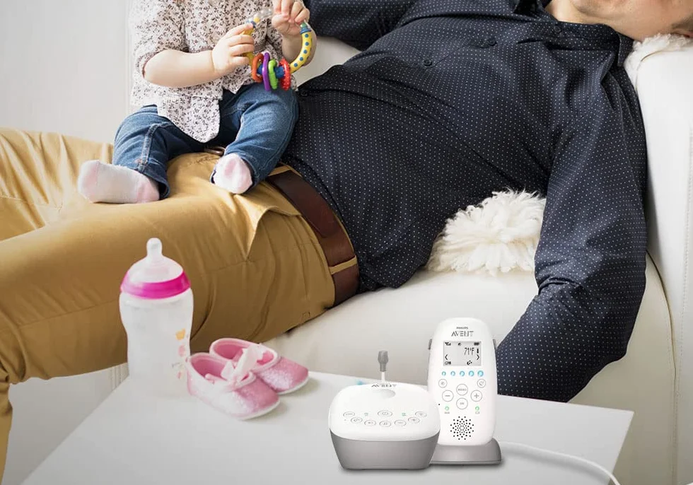 Bouge Cavo di Ricarica Compatibile Philips Avent Babyphone SCD503/26 6V Bianco