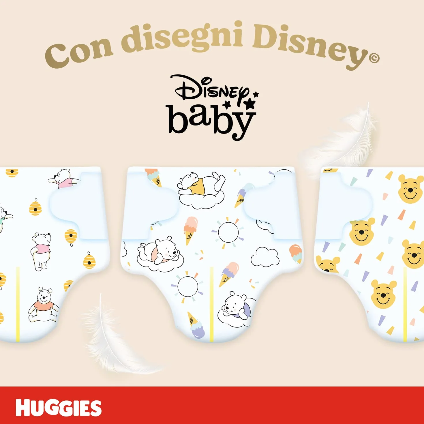 Huggies Extra Care Bebe Pannolini Taglia 1 (2-5Kg) Ipoallergenico 28 Pz