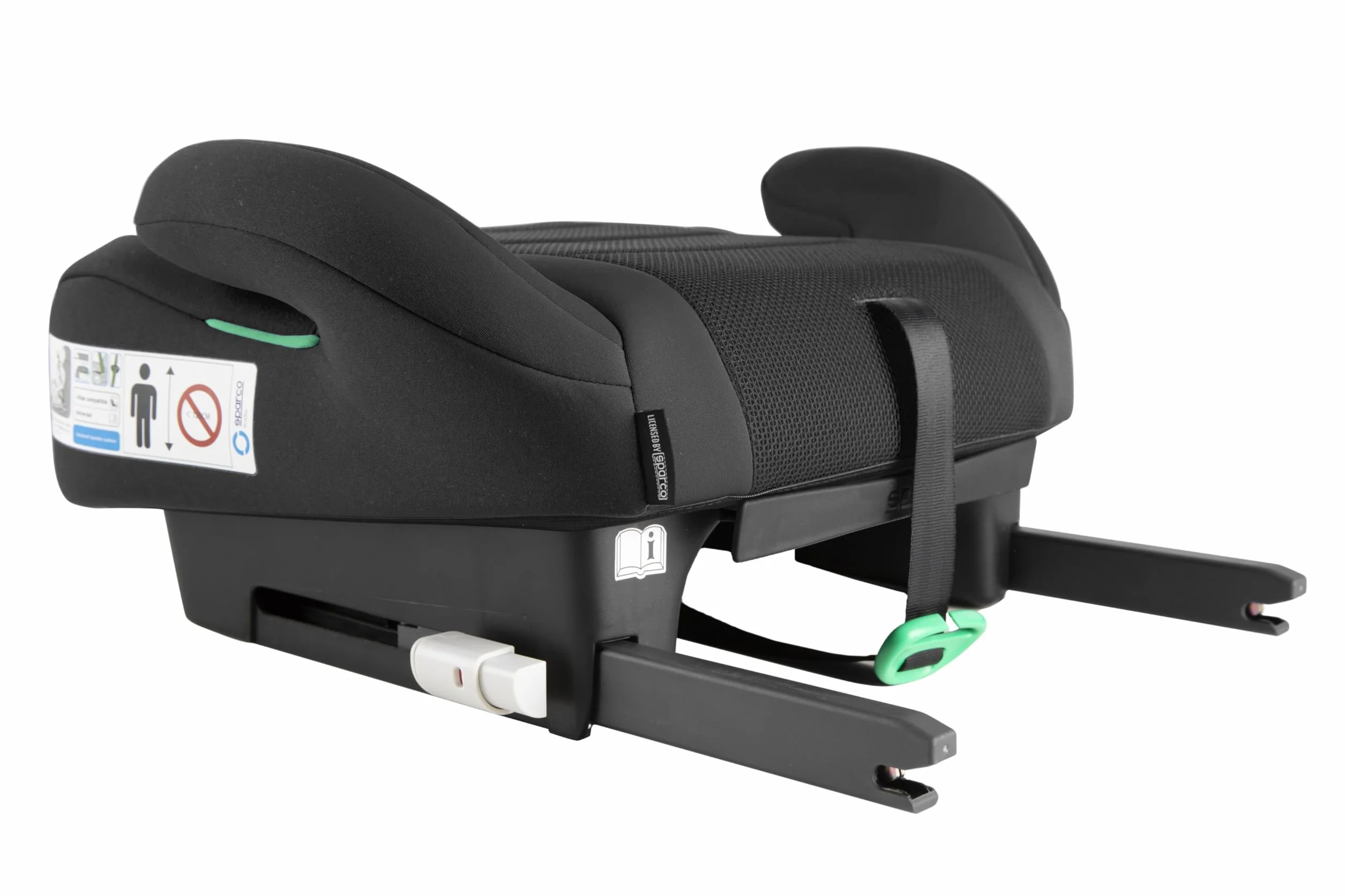 Sparco Rialzo auto ISOFIX R129/03 125-150 cm 6-12 anni senza schienale