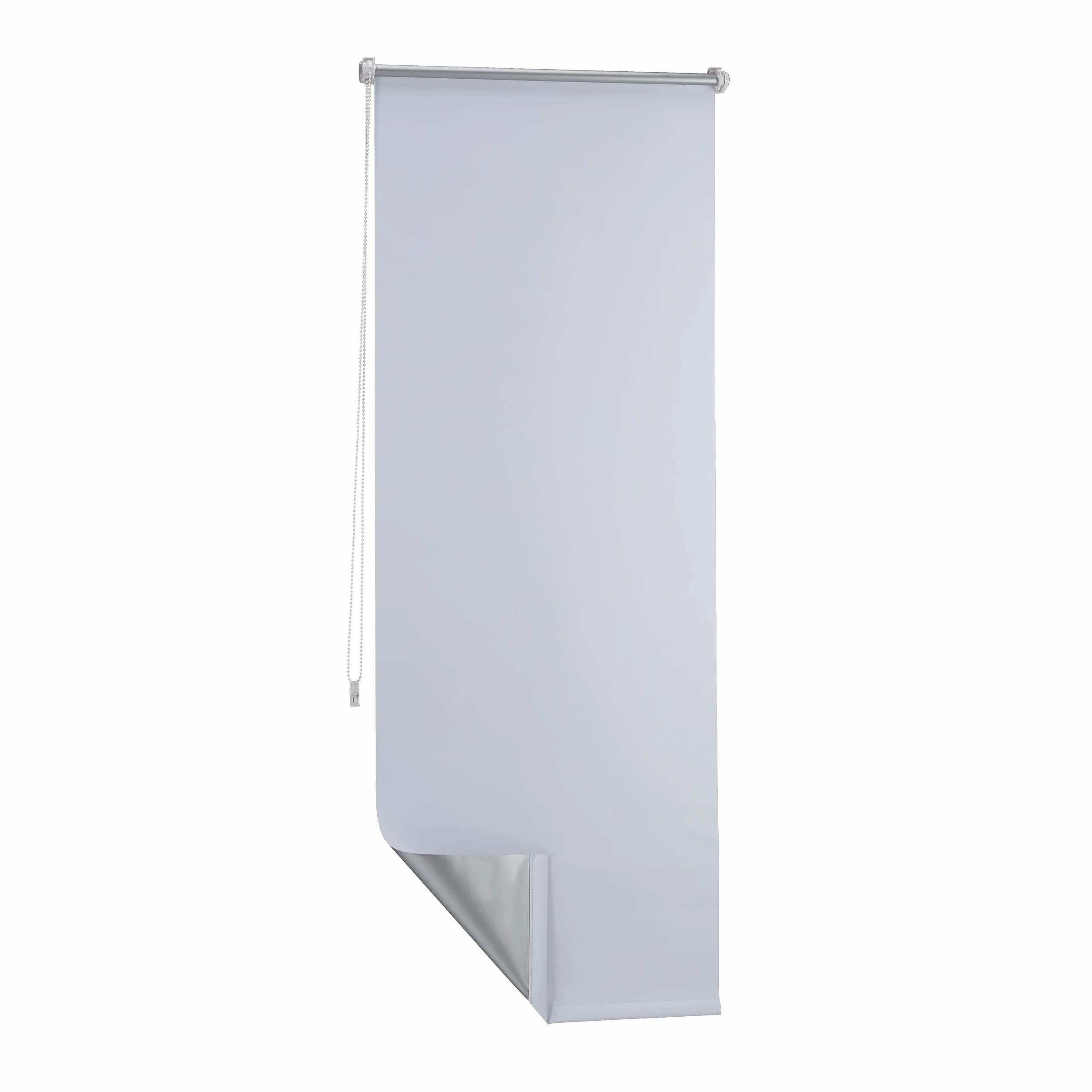 Relaxdays Tenda a Rullo Oscurante Termica Isolante Adesiva 60x160 cm Bianca