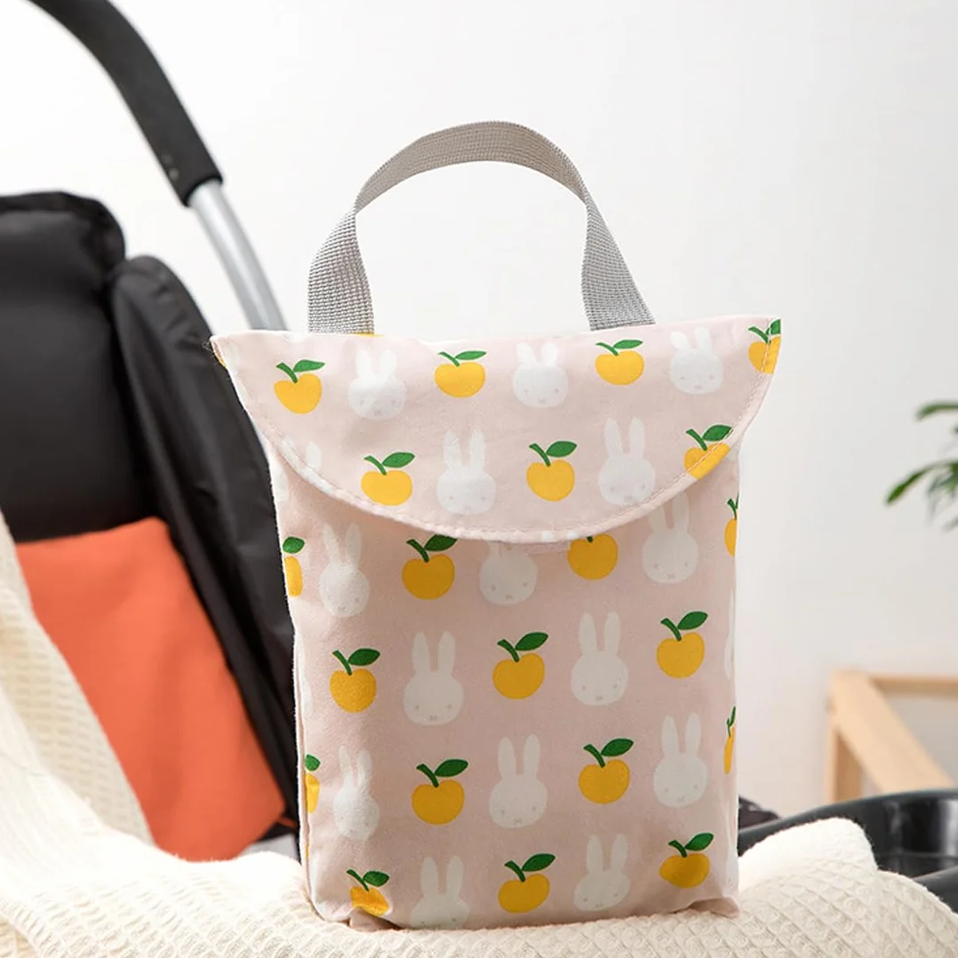 BCZR Sacchetti Pannolini 2 Pezzi Wetbag Porta Pannolini Borsa per Pannolini Portatile con Maniglia Riutilizzabile
