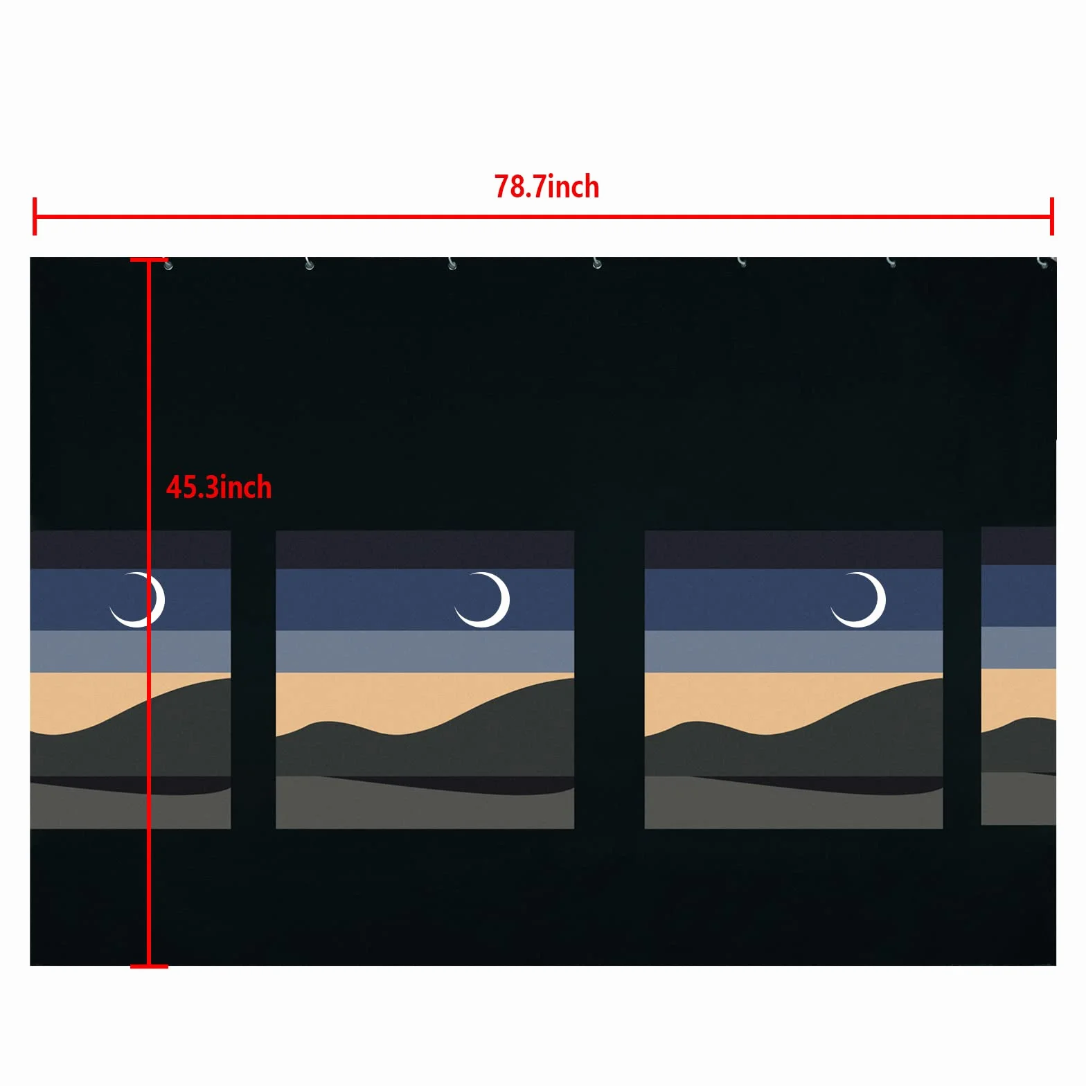Tenda da letto a castello Blackout zanzariera camera bambini