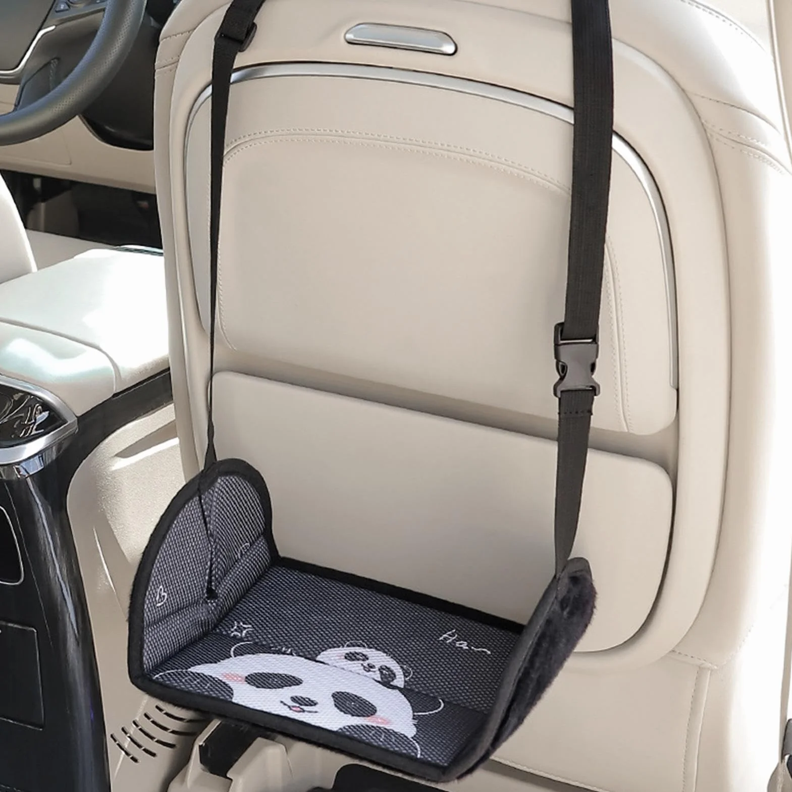 Poggiapiedi regolabile per seggiolino auto bambini - Amaca per auto e aereo