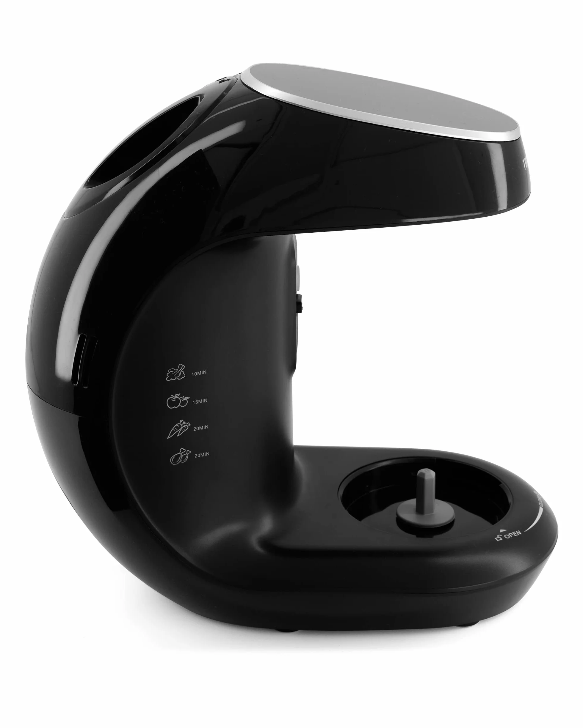 Twistshake V2 Robot da Cucina Multifunzionale per Neonati, Nero