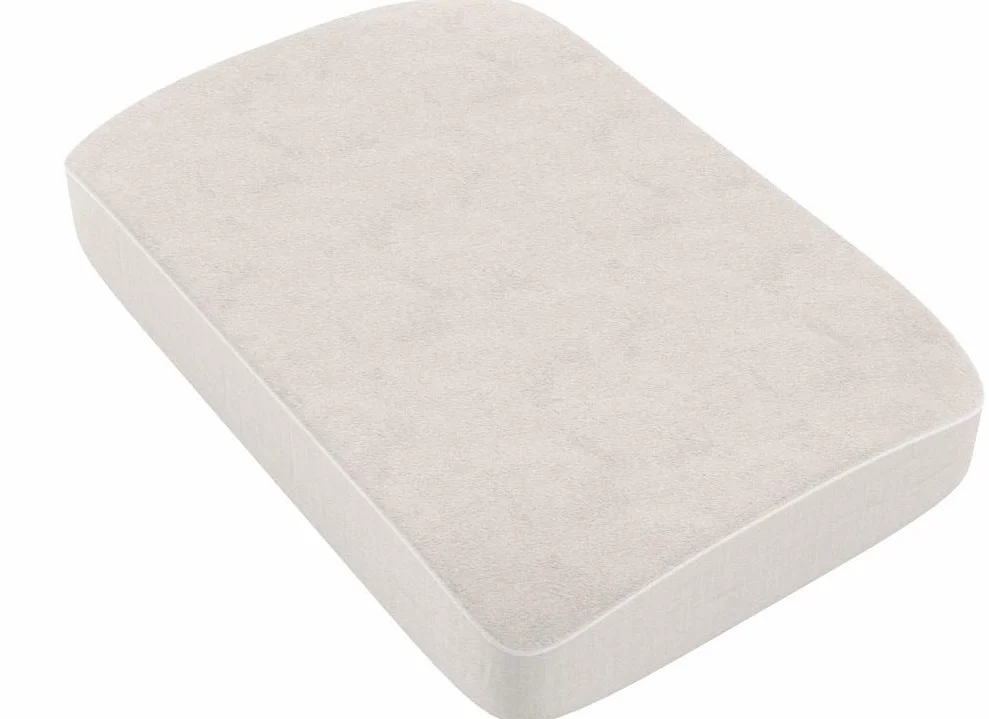 Coprimaterasso Regolabile Impermeabile 50x80 cm Bianco, 2 Pezzi