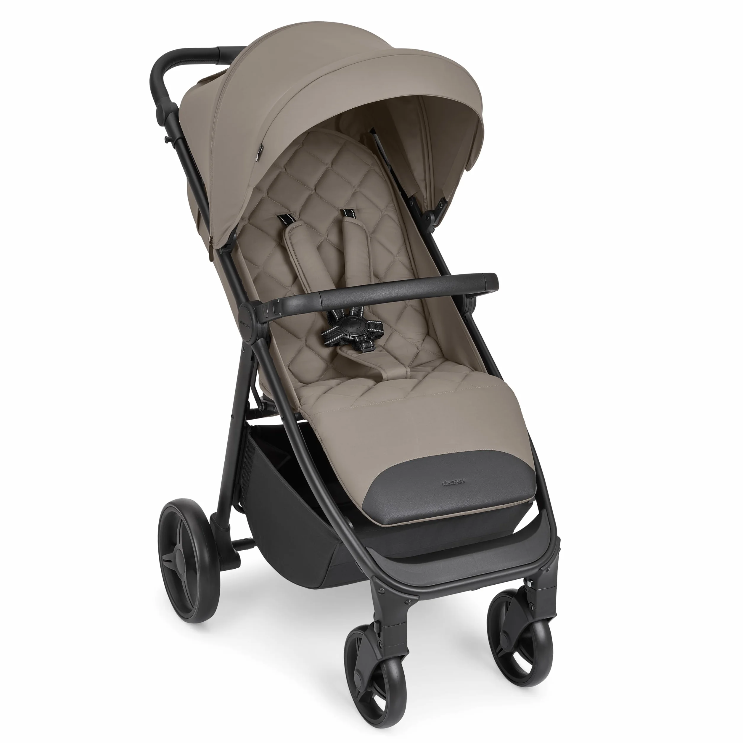 KikkaBoo Passeggino Leggero da Viaggio URBAN, 0+ Mesi fino 22 kg, Pieghevole Automatico, Beige