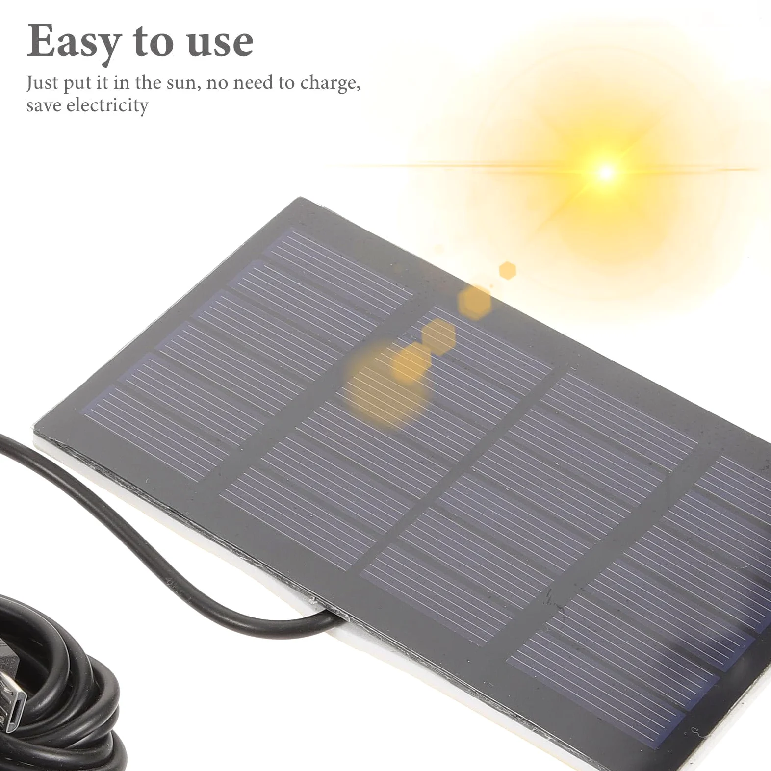 Luci Solari da Campeggio 2 Pezzi Batteria 800mah, Lampade Esterne in Abs, Facile da Usare e Lunga Durata, per Outdoor e Patio