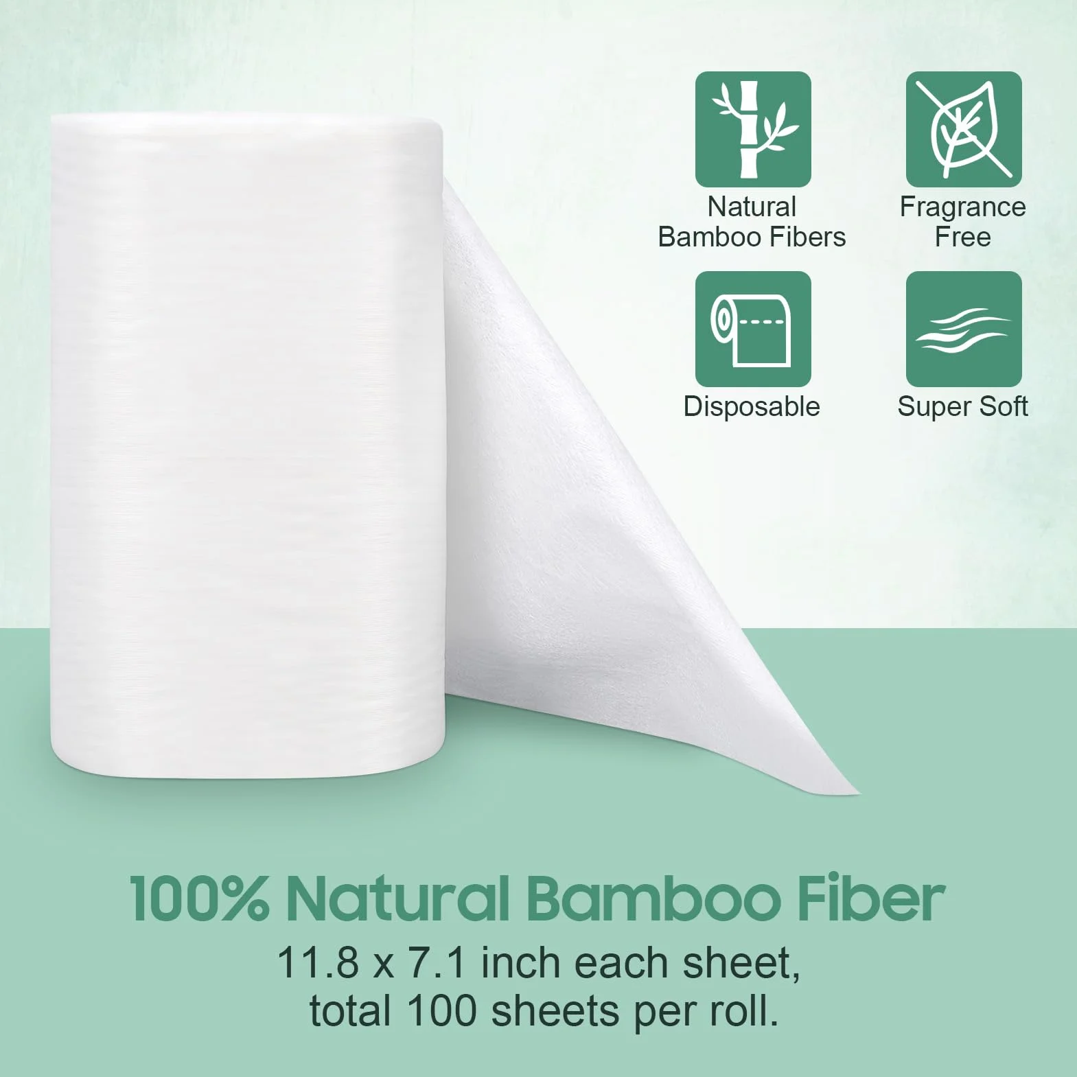 Fodere per pannolini usa e getta biodegradabili 100pcs/roll