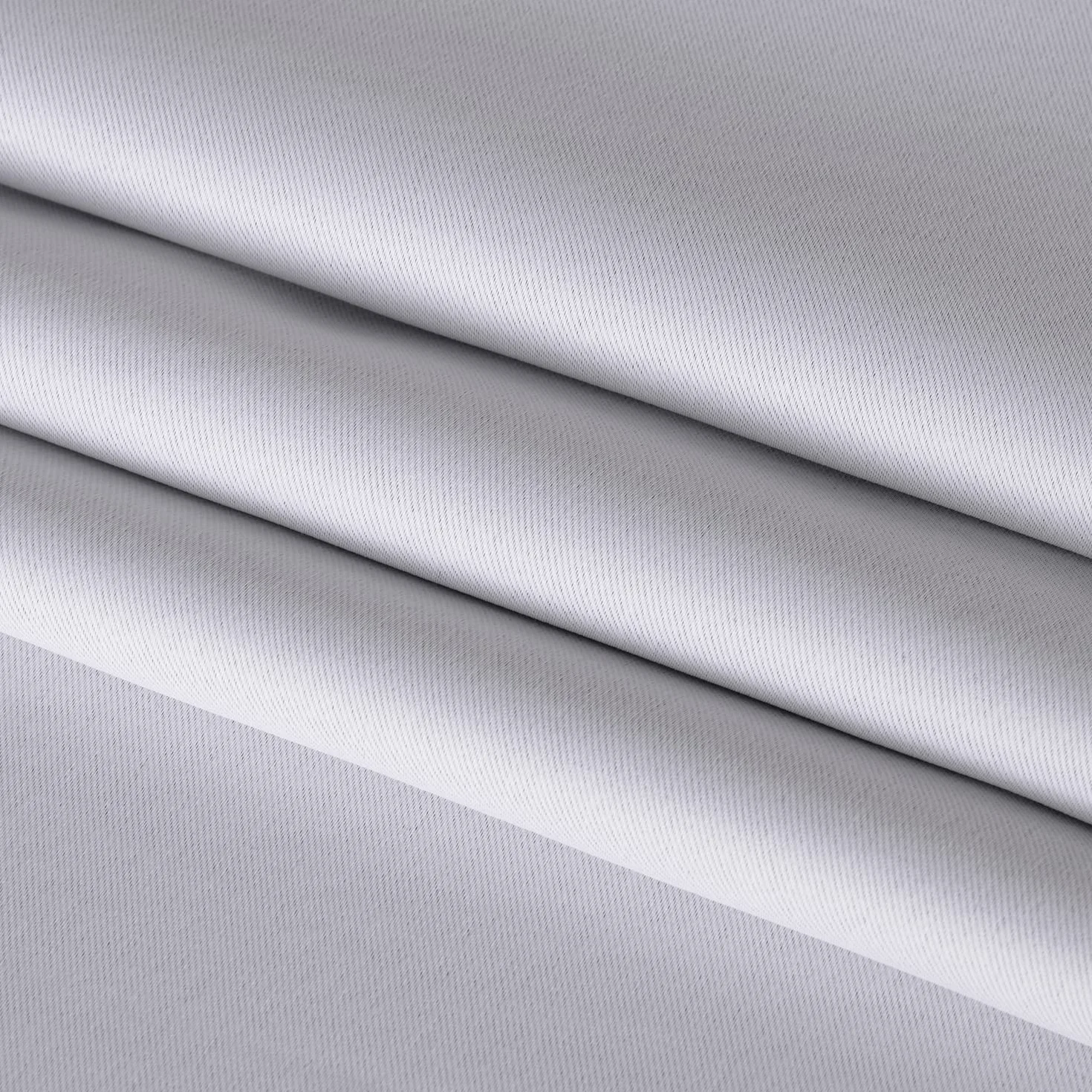 Bonzer Tende Oscuranti a Doppio Strato Bianco Grigio 132x213 cm Set 2 Pannelli