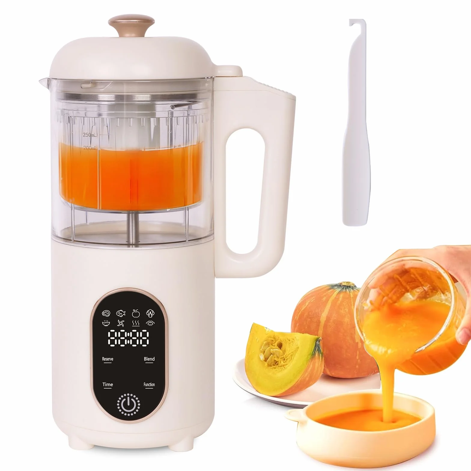 Cuocipappa Baby Food Maker Multifunzione Vapore Sterilizzato Riscalda Robot Cucina