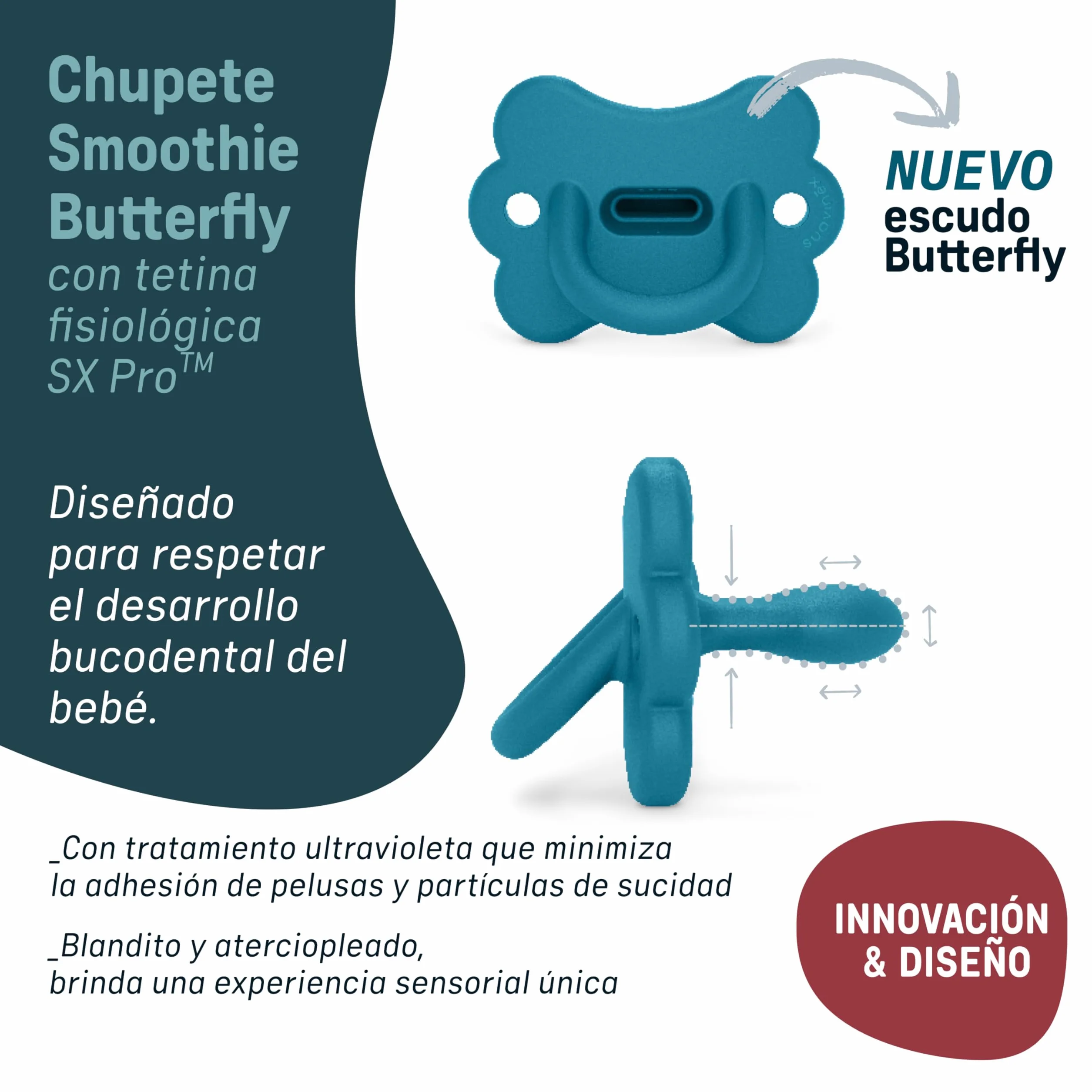 Suavinex Ciuccio Tutto Silicone Neonati 0/6 Mesi Tettarella Fisiologica Sx Pro Rosa