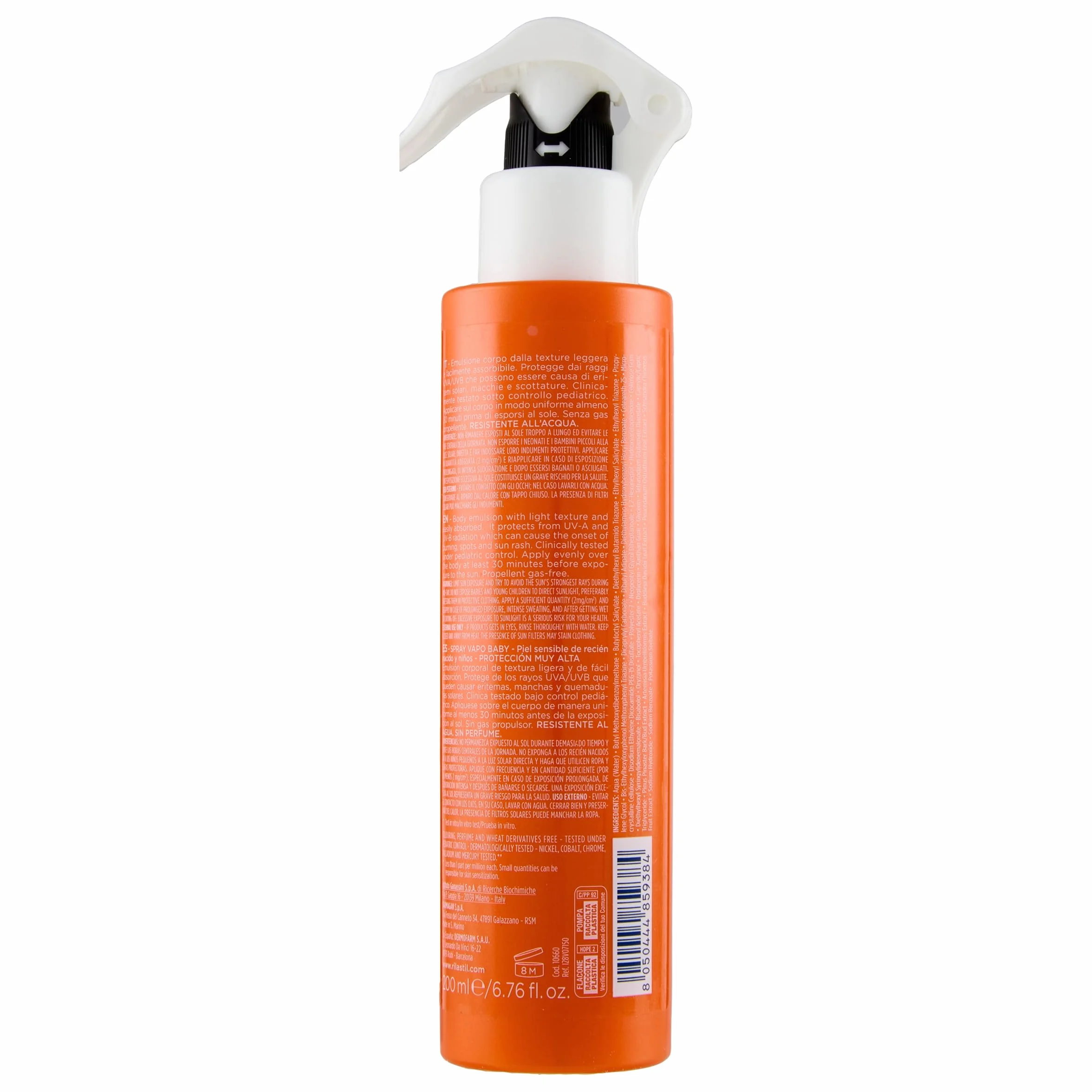 Rilastil Sun System Spray Baby SPF 50+ Protezione Molto Alta 200ml