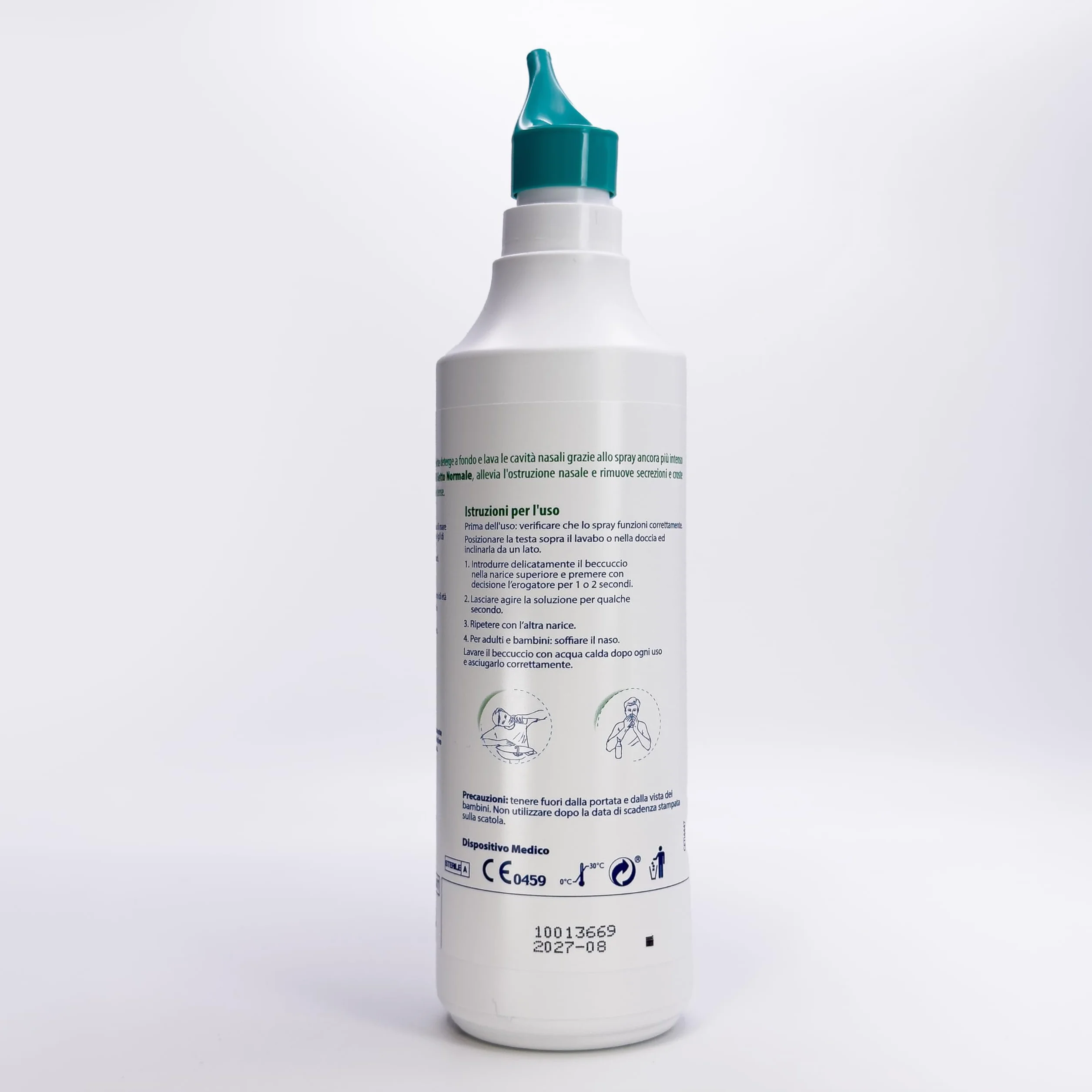 Physiomer Getto Forte Spray Nasale 210 ml 3in1 Acqua di mare pura