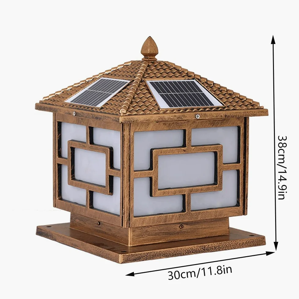 Luci solari da Giardino in Stile Paesaggio, IP54, Paralume in Acrilico Impermeabile, luci da Esterno per Recinzione da Cortile, Regolabili per Recinzione, terrazza, Patio, Decorazione da Giardino