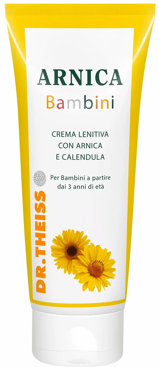 Dr. Theiss Arnica Bambini Crema Corpo Lenitiva 100 ml Pomata con Arnica e Calendula