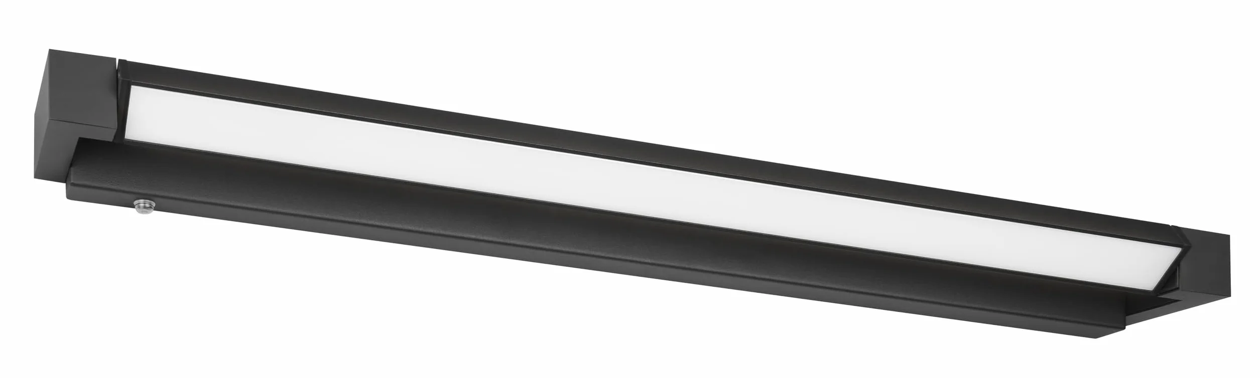 Trio Leuchten LED Badezimmer Wandleuchte Fabrizio 284779132, Aluminium Schwarz matt, 15.5 Watt LED, Lichtfarbe einstellbar, dimmbar