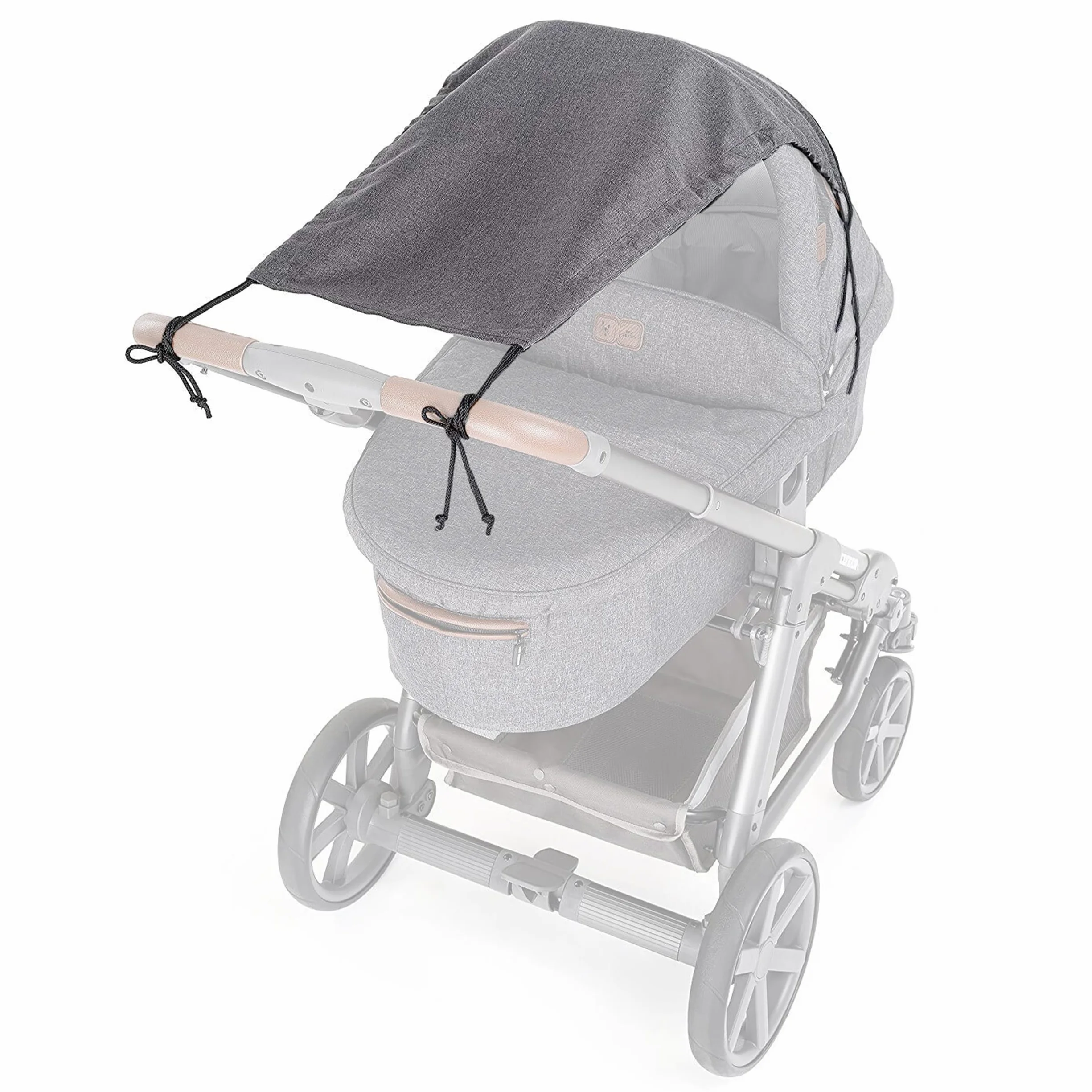 Zamboo Parasole Universale Passeggino DELUXE Protezione UV 50 Grigio