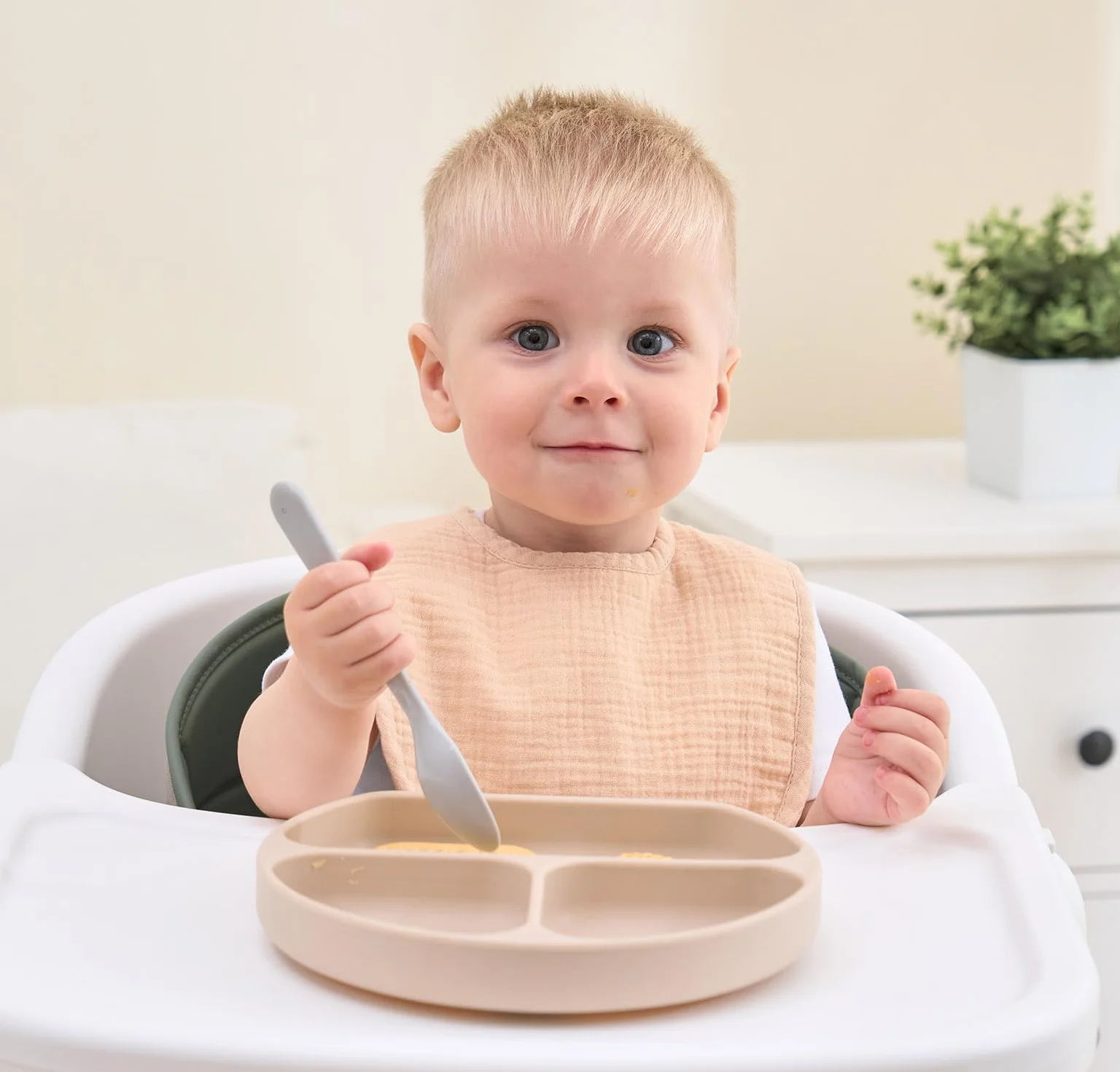 SLOSH Bavaglini Neonato Cotone Morbidi Assorbenti Lavabile Pappa Ruttino