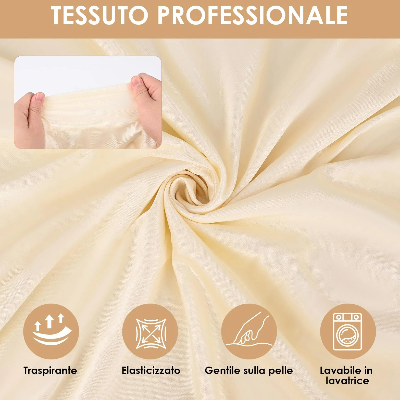 Trapezio Terapeutico per Bambini 100kg 280x150cm Telo Yoga Aereo Amaca