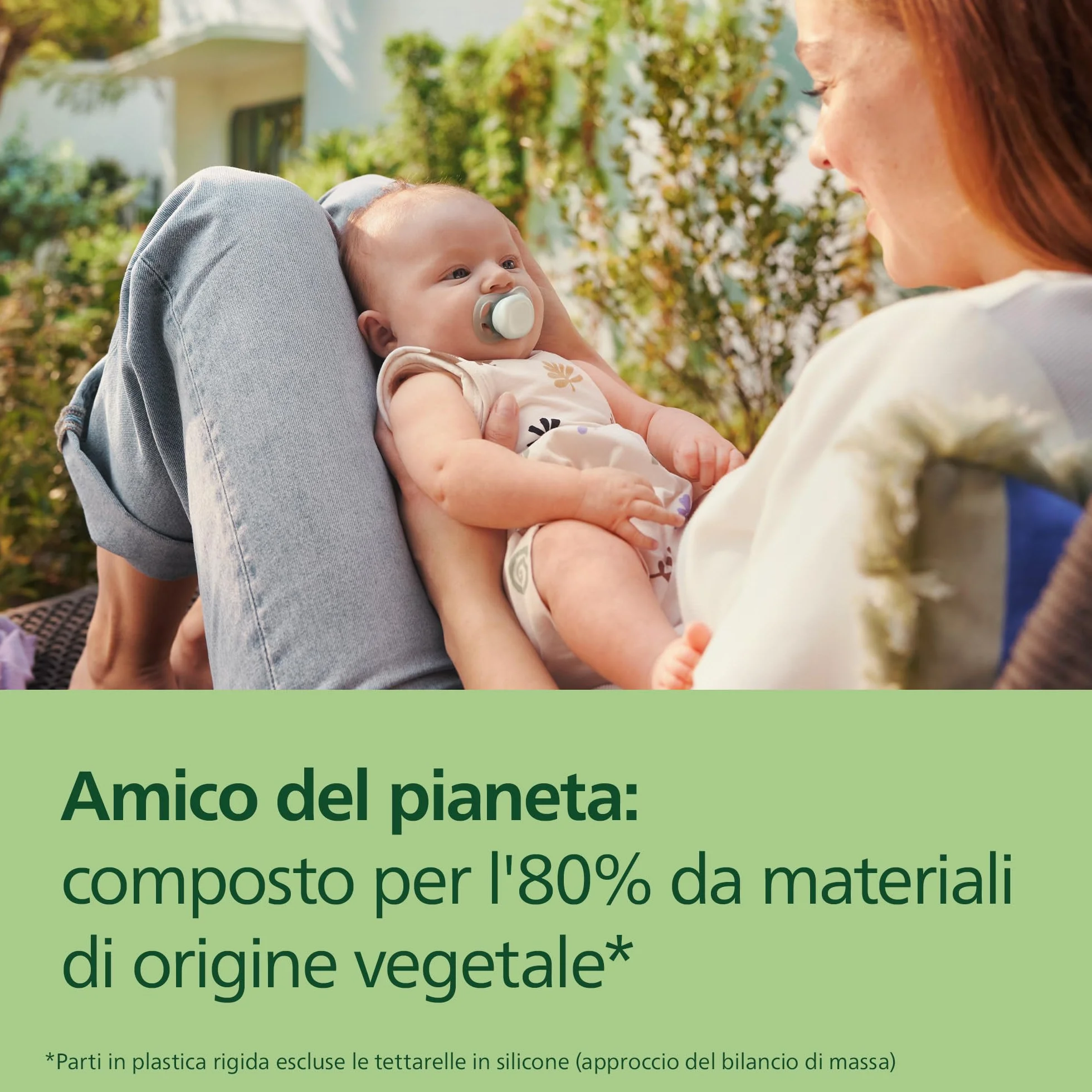 Philips Avent Ultra Start Ciuccio ortodontico neonati silicone senza BPA custodia sterilizzazione confezione da 2 SCF075/12