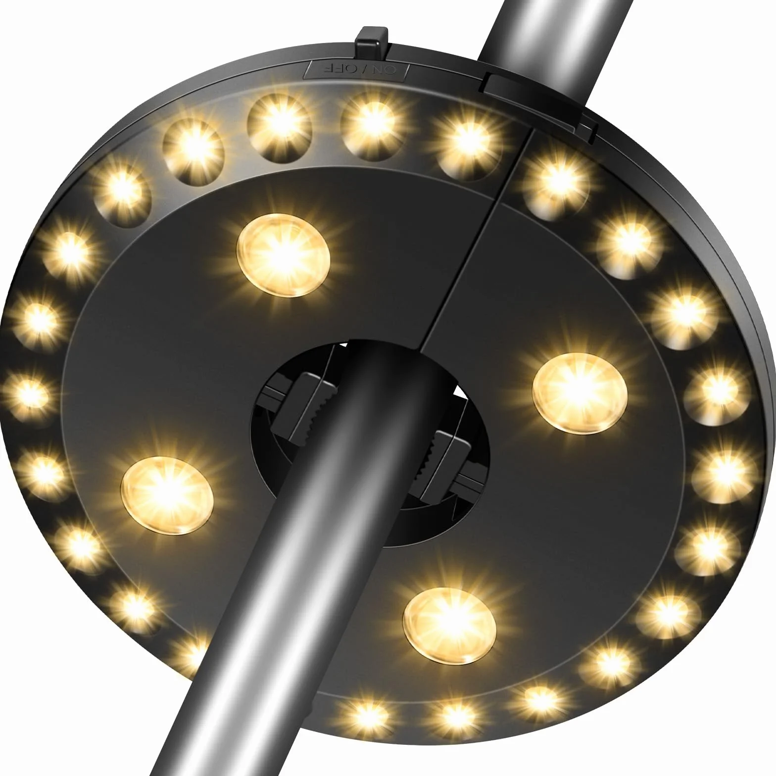 Luce a LED ricaricabile tramite USB, luce bianca fredda, illuminazione esterna senza fili per ombrelloni da giardino, paralumi da appendere e decorazione a bordo piscina