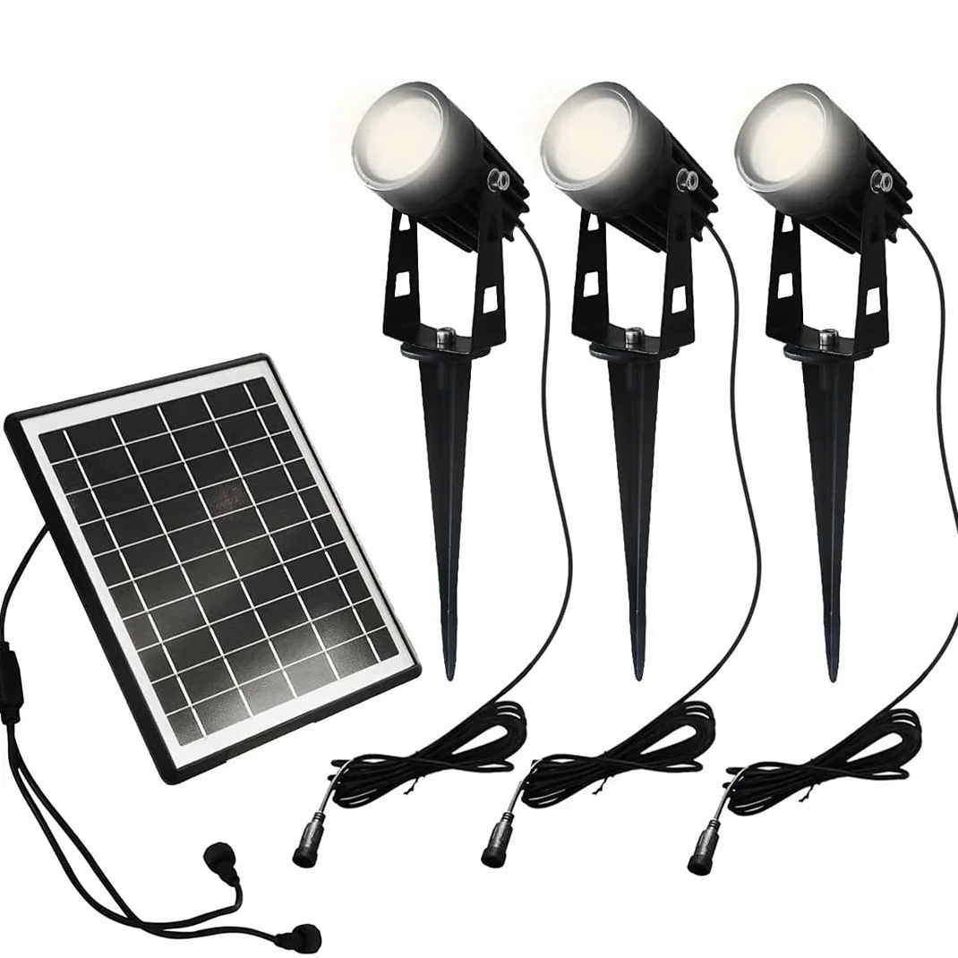 Moonori Glowzest Faretti Solari da Giardino (Set di 3)
