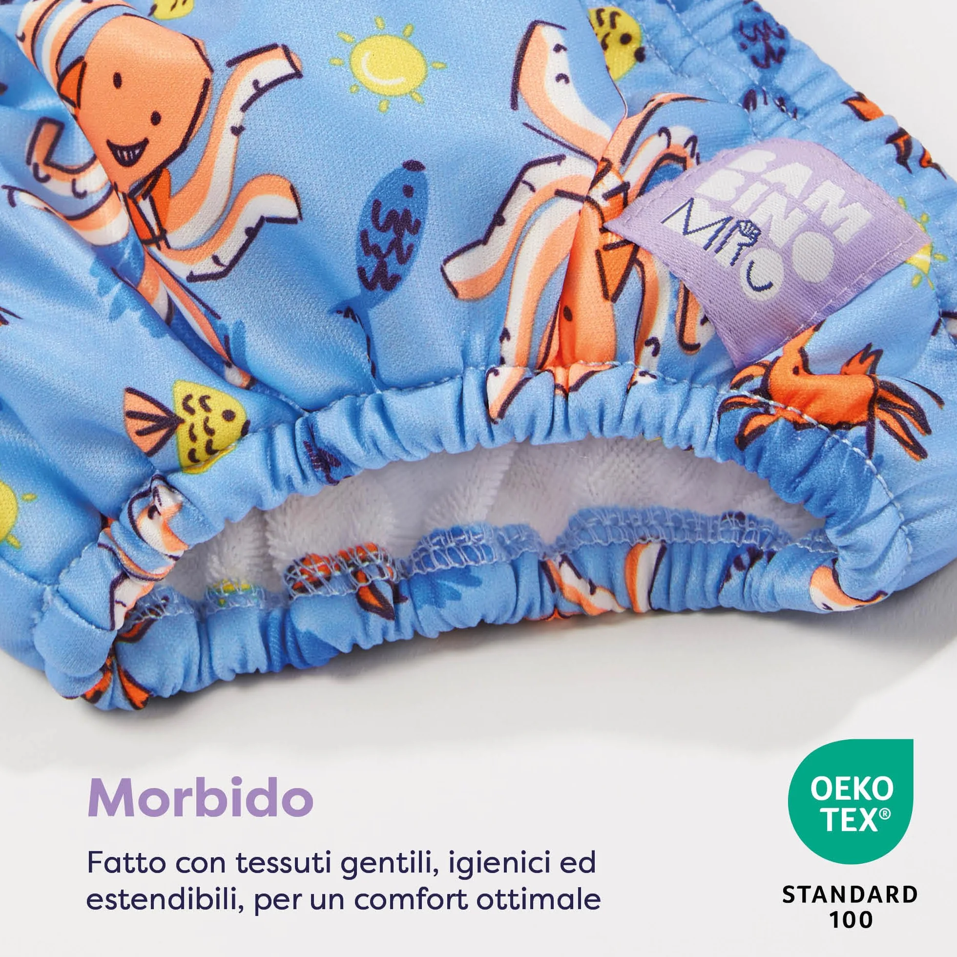 Bambino Mio Costumino Contenitivo A Prova di Perdite Larga 2+ Anni