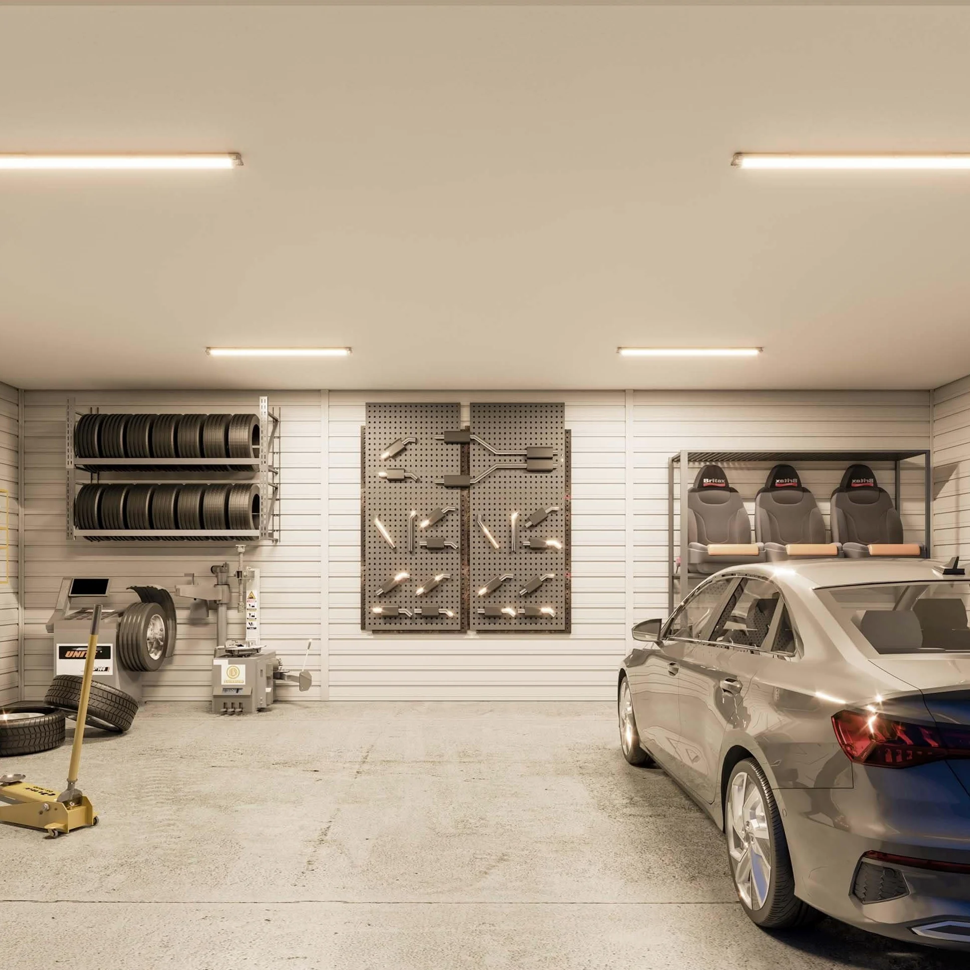 Ledvion - 10X Tubo LED TL 120CM Incl. Starter LED, 18W, 4000K, 100lm/W, 30.000 ore di durata