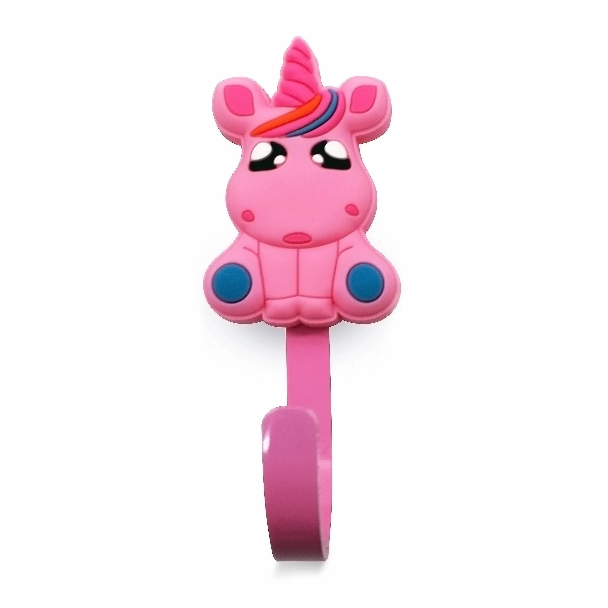 Appendini per bambini Unicorno Rosa 34x90 mm 4 Appendiabiti Attaccapanni