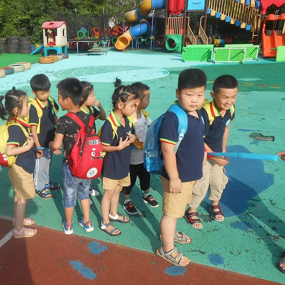 Corde da passeggio per bambini 45,6 cm con manici colorati