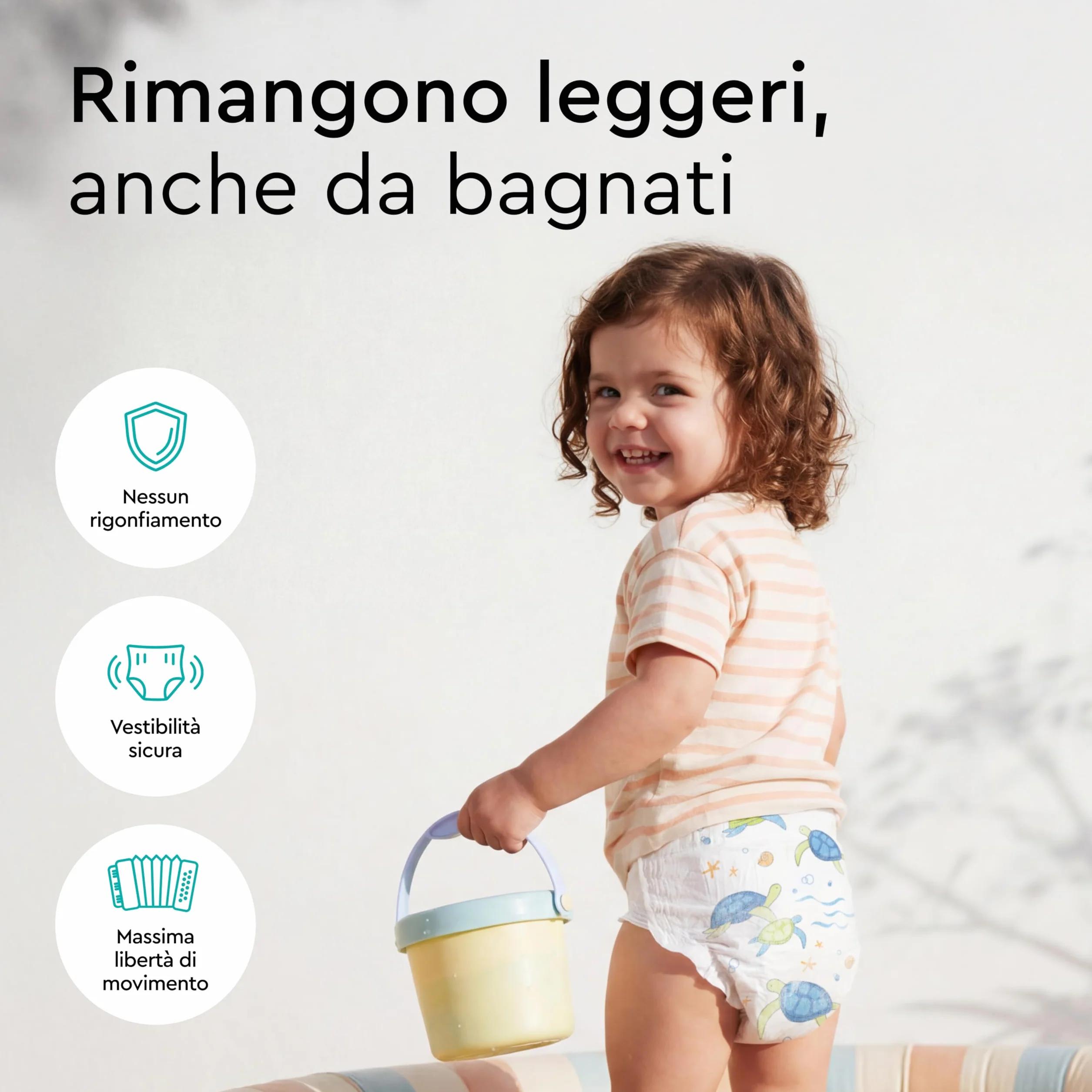 LILLYDOO Pannolini costumino taglia M 9+ kg 36 sztuk