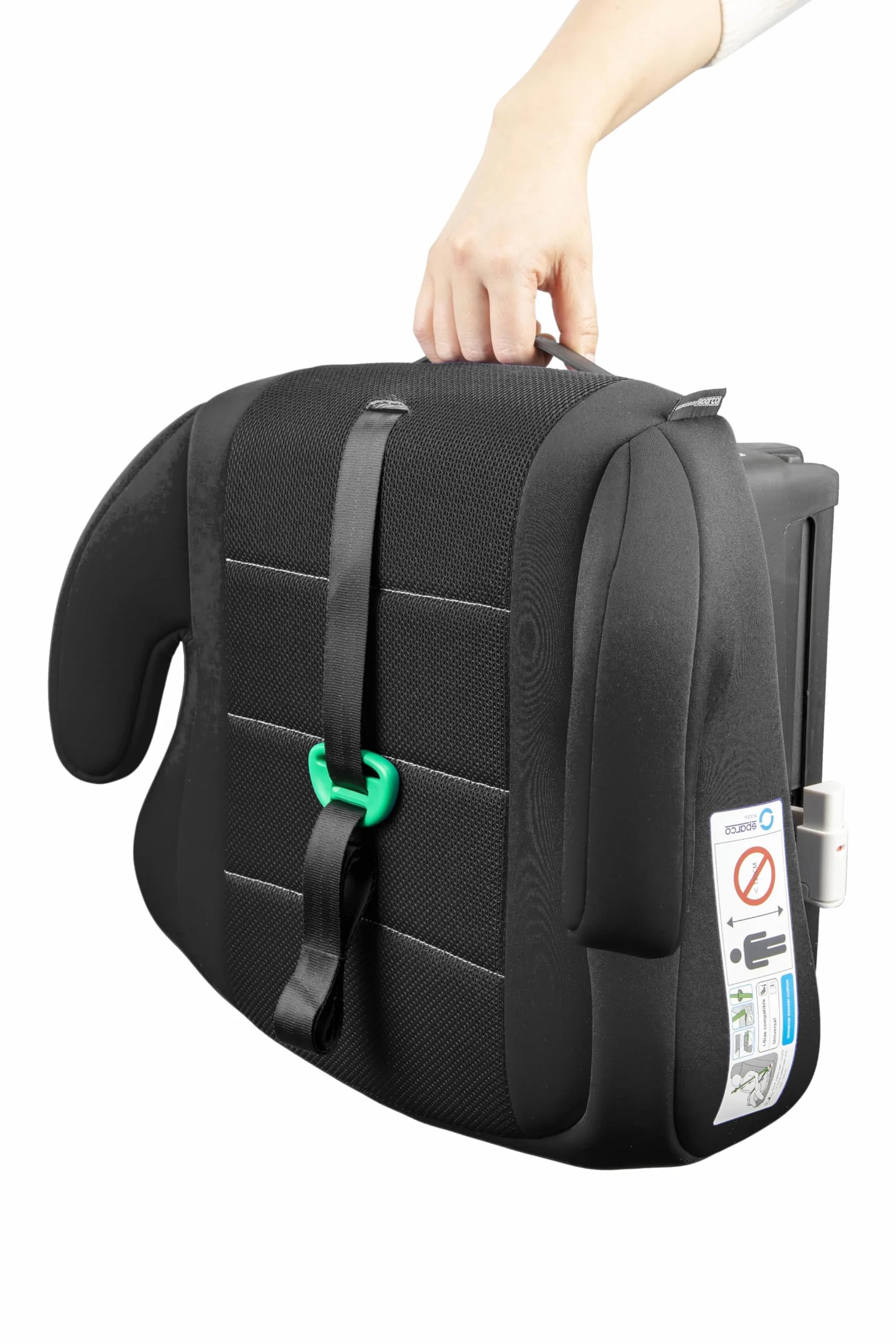 Sparco Rialzo auto ISOFIX R129/03 125-150 cm 6-12 anni senza schienale