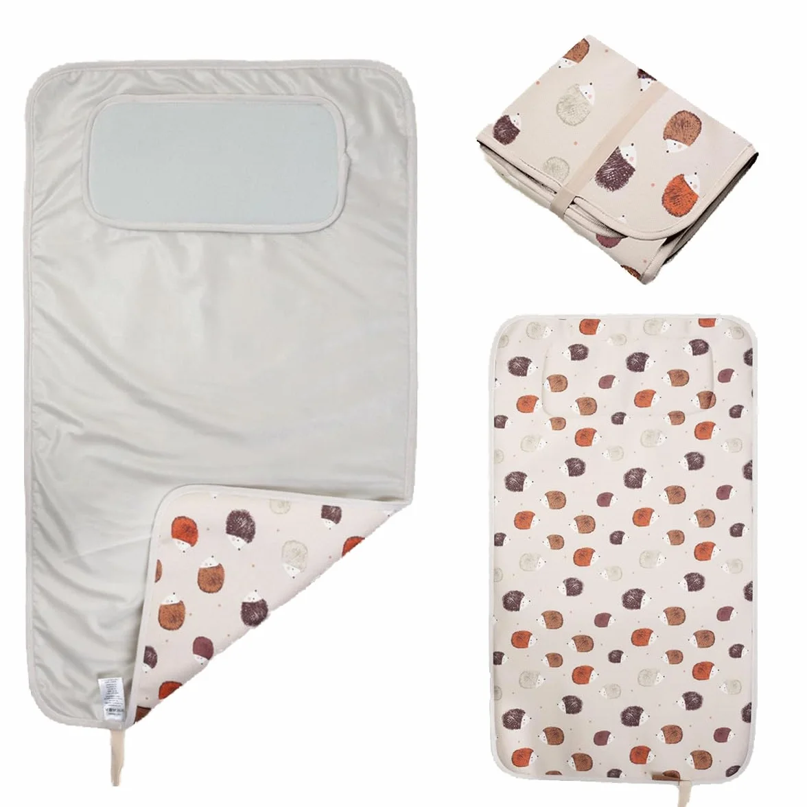 Hamur Home Fasciatoio Portatile Pieghevole Impermeabile 40x70 cm Lavabile - Neonato Viaggio Regalo