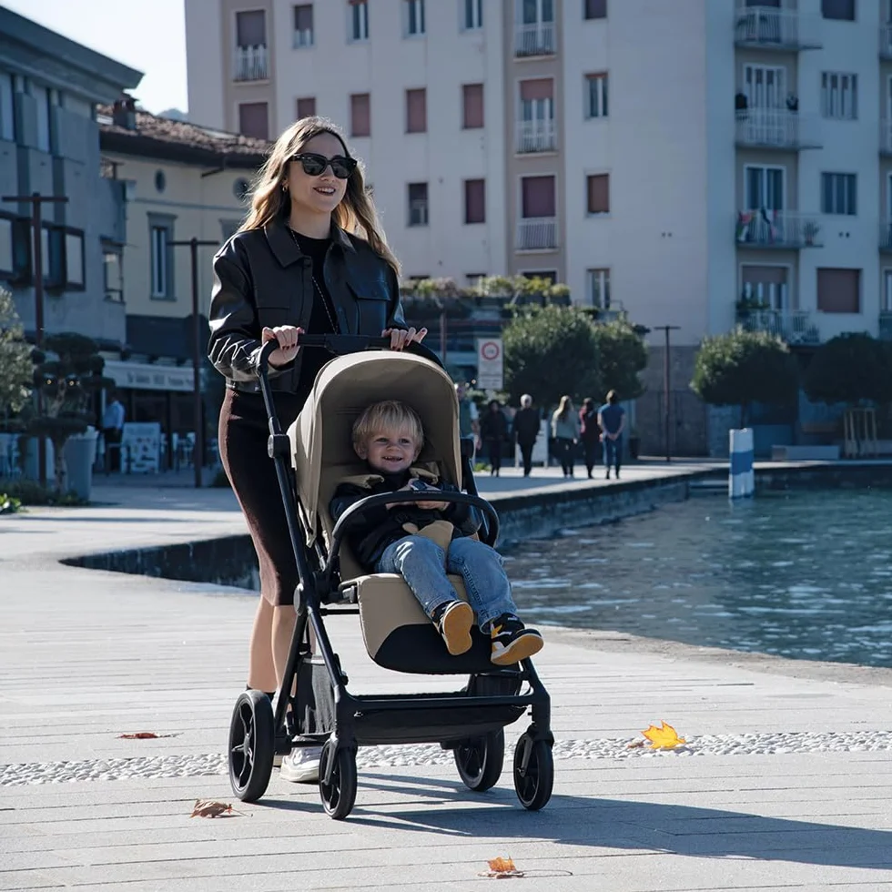 Foppapedretti Spritz I-Size System Modulare Combinato Passeggino Navicella Seggiolino Auto Titanium