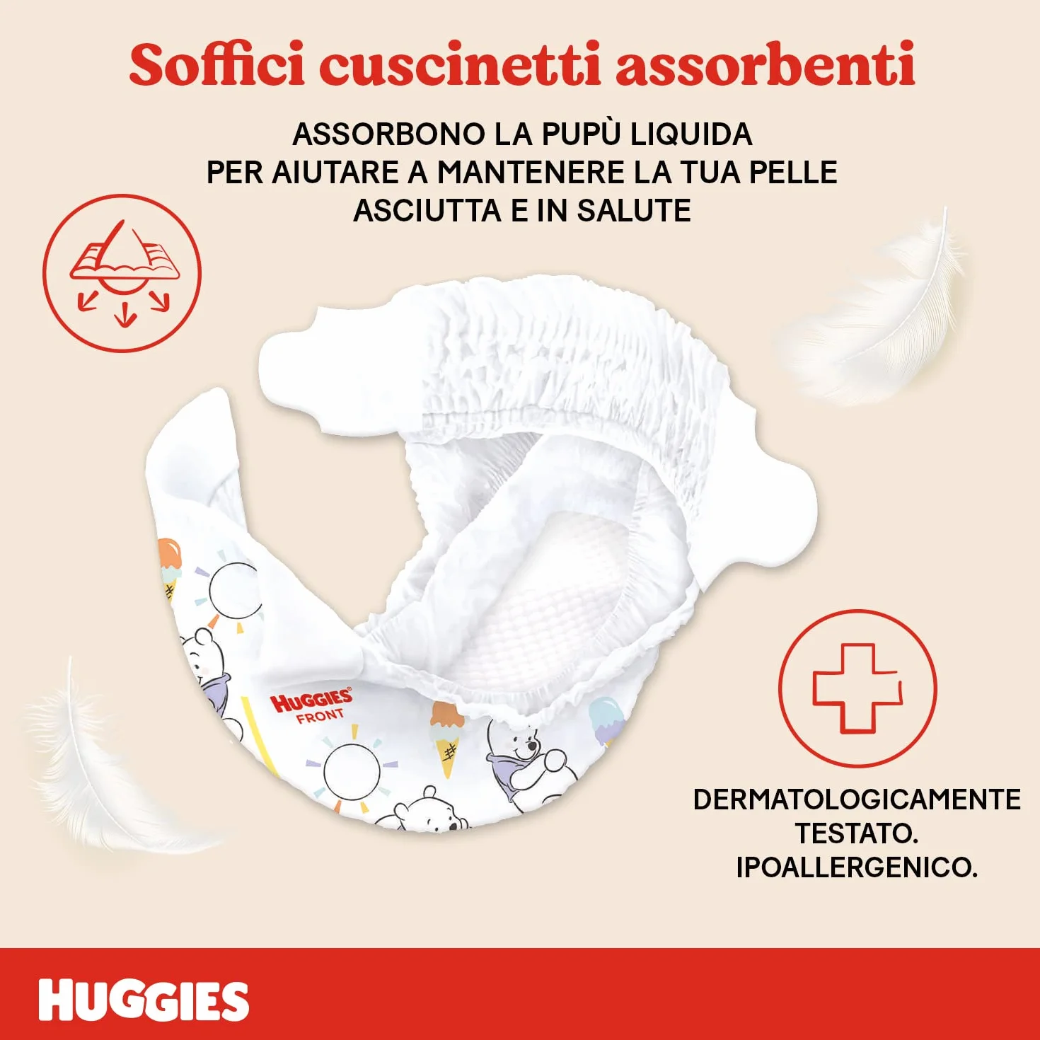 Huggies Extra Care Bebe Pannolini Taglia 1 (2-5Kg) Ipoallergenico 28 Pz