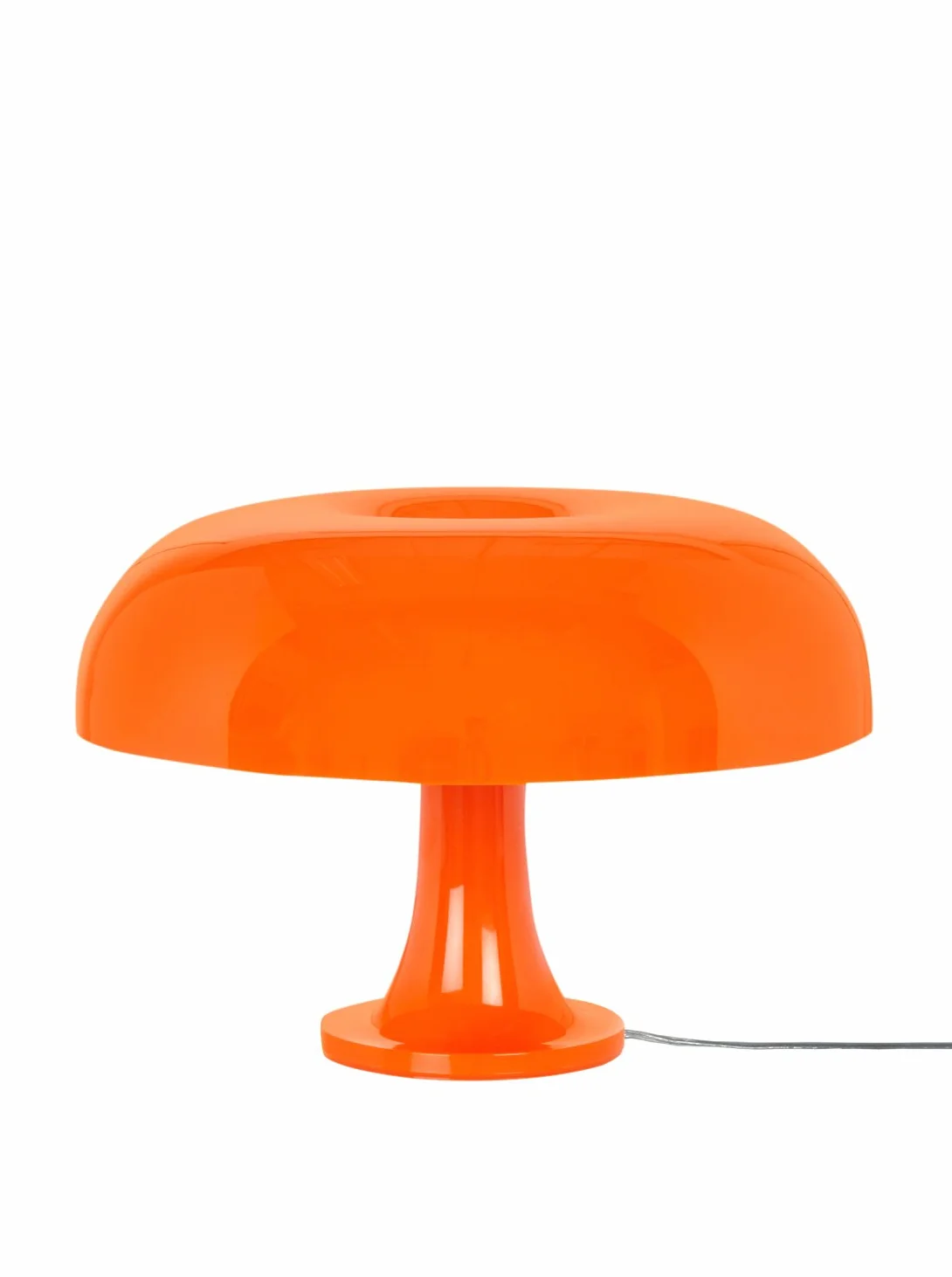 Artemide Nessino Lampada E14, 25 W, Policarbonato, Arancio, Ø 32 H 22.3 cm