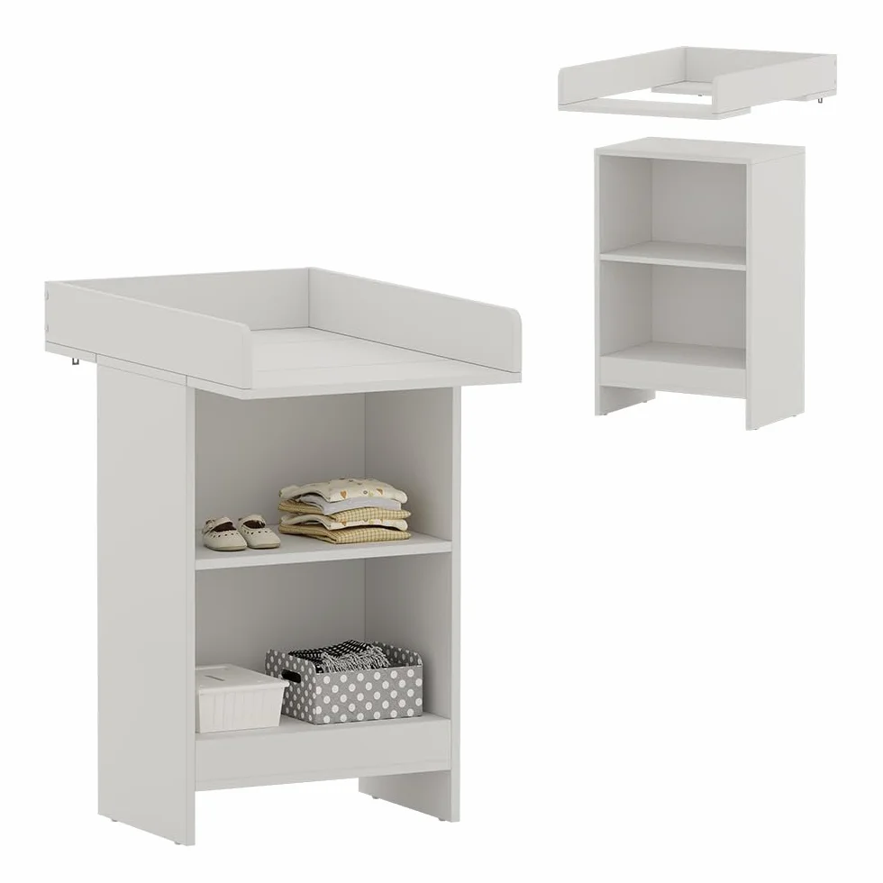 Vicco Fasciatoio Mona Bianco 60 x 103.5 cm per la cura del bambino