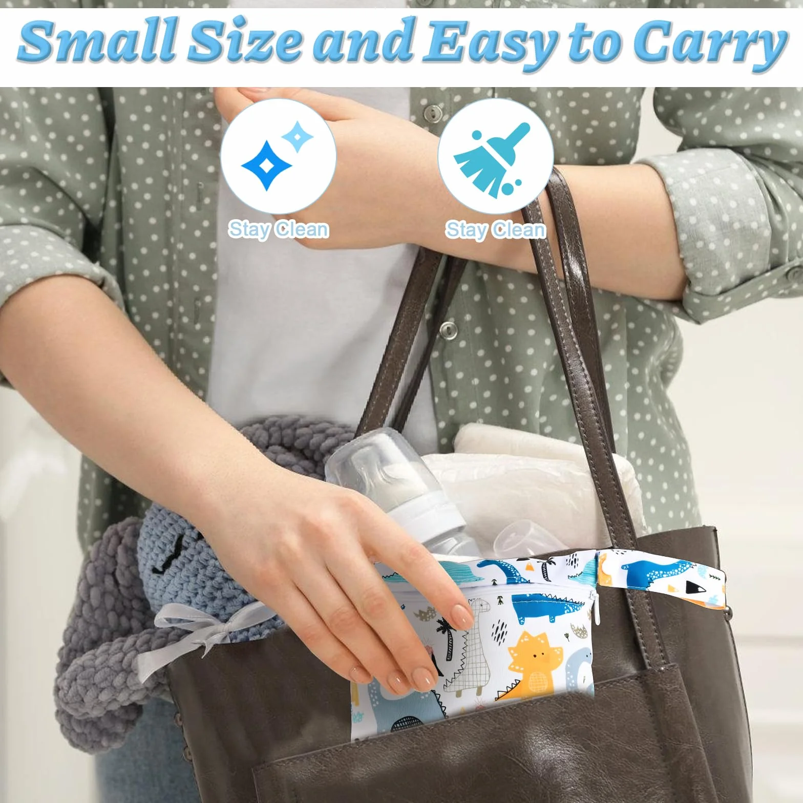 Pipi Tipi Pannolini per bambini 12 pezzi con borsa forte assorbimento