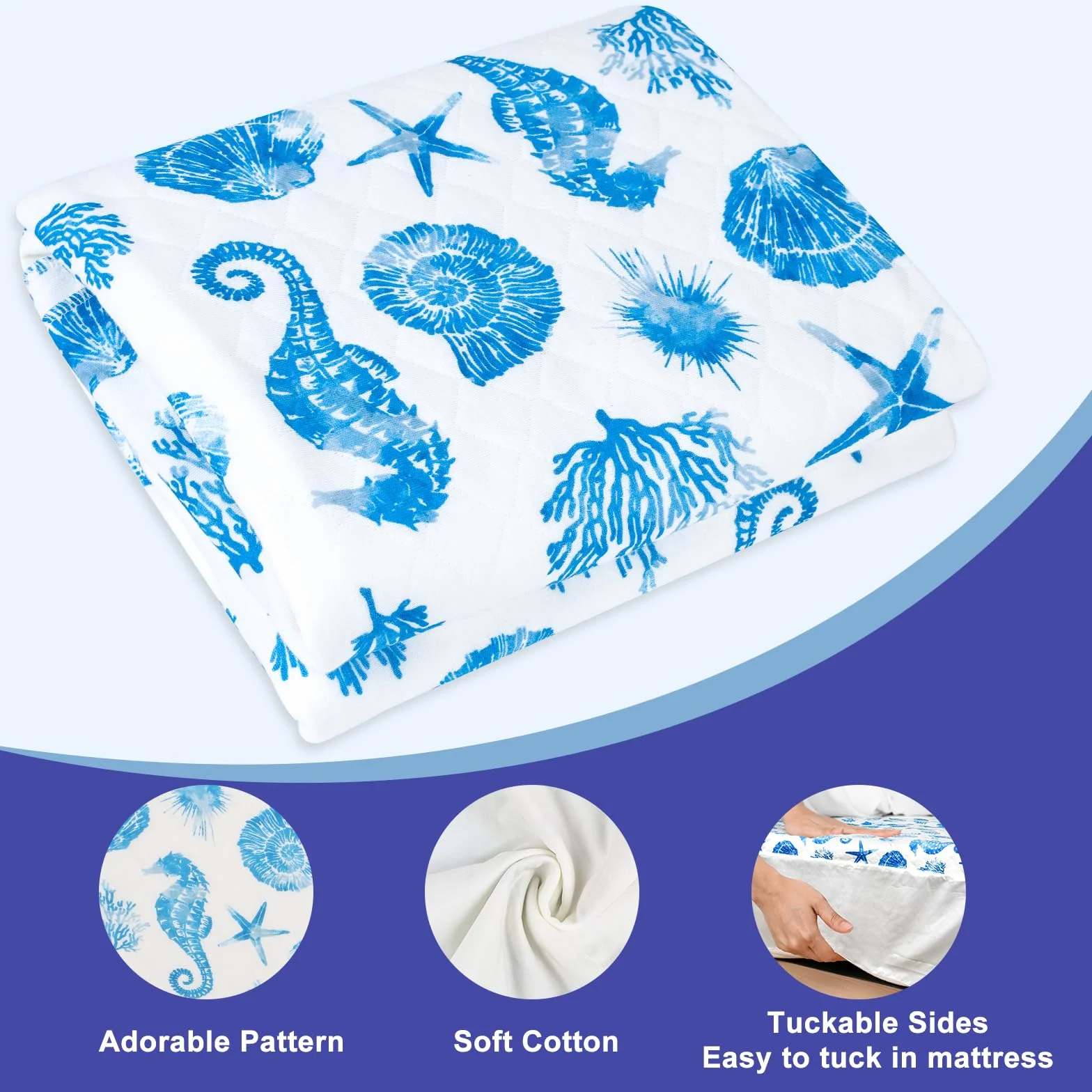 MOEMOE BABY Incontinenza Tappetino 87x99cm Impermeabile Lavabile Riutilizzabile