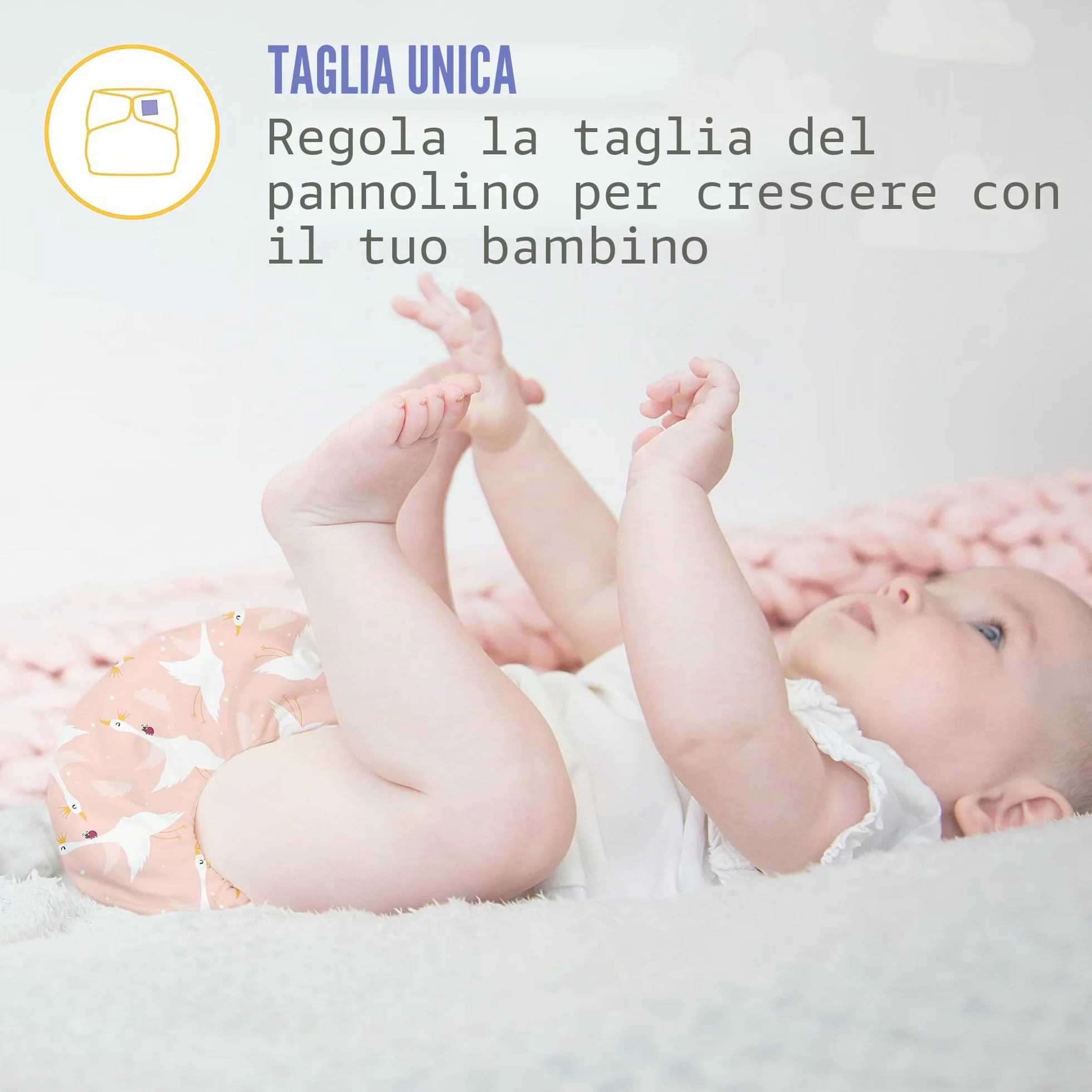 Bambino Mio Miosolo Classic Pannolino Lavabile Tutto-In-Uno Ecologico