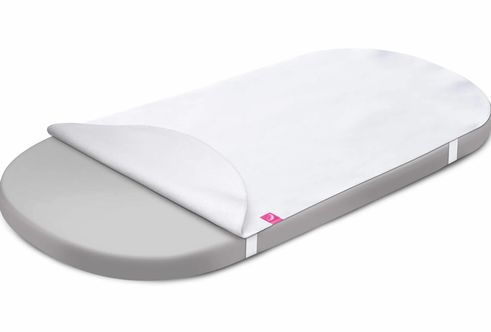 Coprimaterasso impermeabile cotone 35 x 75 cm per culla