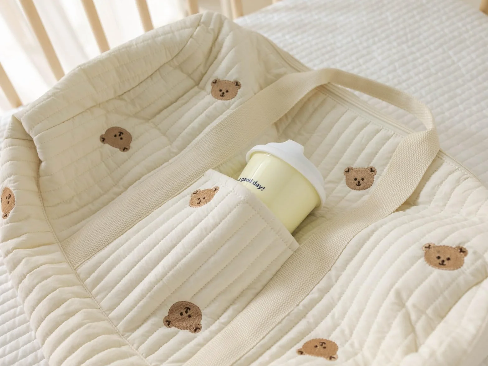 Borsa Multiuso per Mamma, Parto in Ospedale, Passeggino, Viaggio e Cambio Pannolini