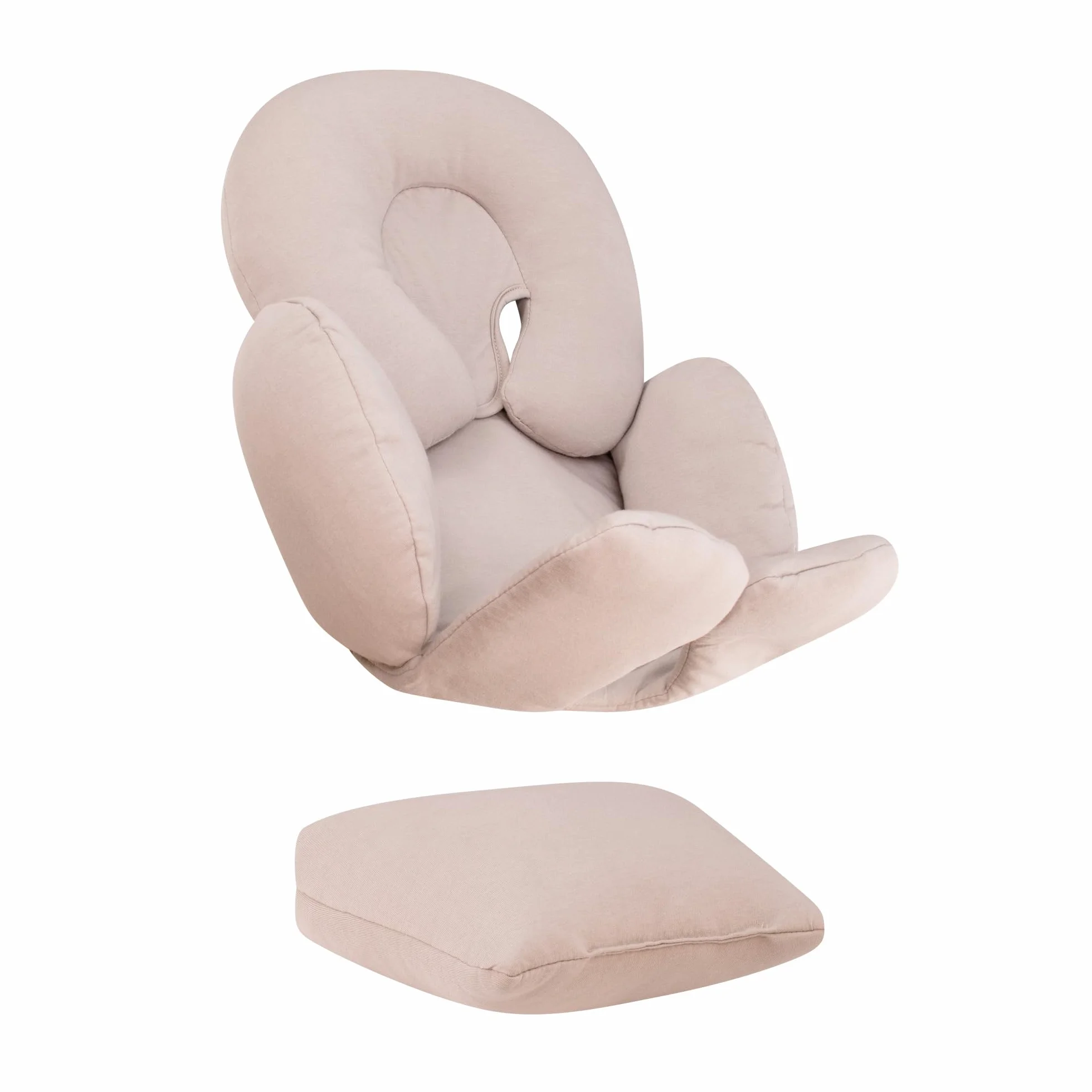 JYOKO KIDS Riduttore Antiallergico universale per Ovetto, Passeggino, Navicella 100% cotone Beige