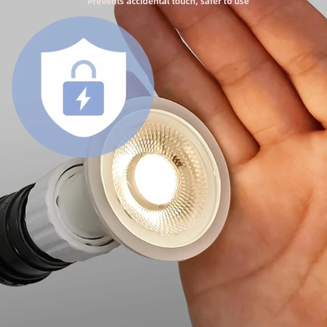 Lampadina LED Gu10 10W, tensione ampia 100-265V, senza lampo lampeggiante,chip LED 2835, per illuminazione incassata/binaria, cucina di casa, soggiorno (230V-10W 5pcs/luce calda 2700K)