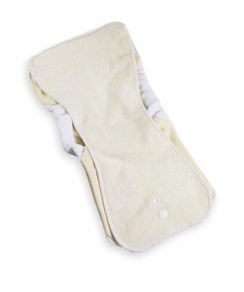 Petit Lulu SIO Basic AI2 Inserti Pannolini Tessuto Nuova Versione Riutilizzabile Lavabile Bamboo Booster All In Two Prodotto in Europa 1 pezzo