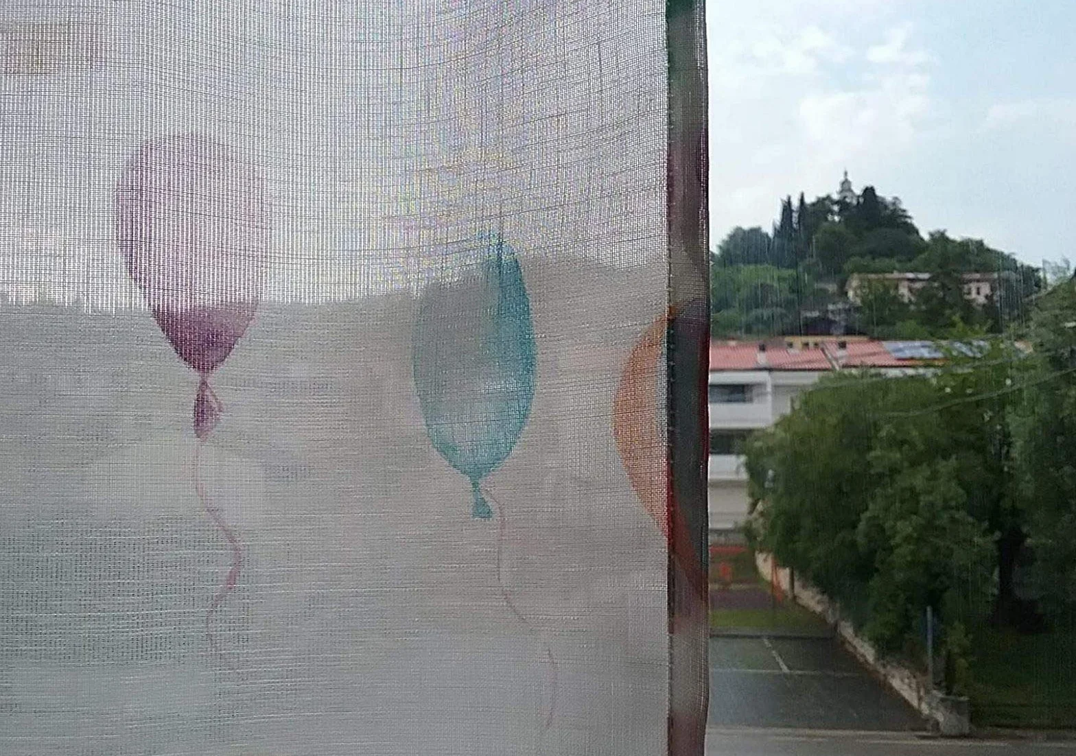 Mauro Tende CAMERETTA Bambini su Misura Coppia Tende per Finestra E PORTAFINESTRA CONFEZIONATE 60x240 cm